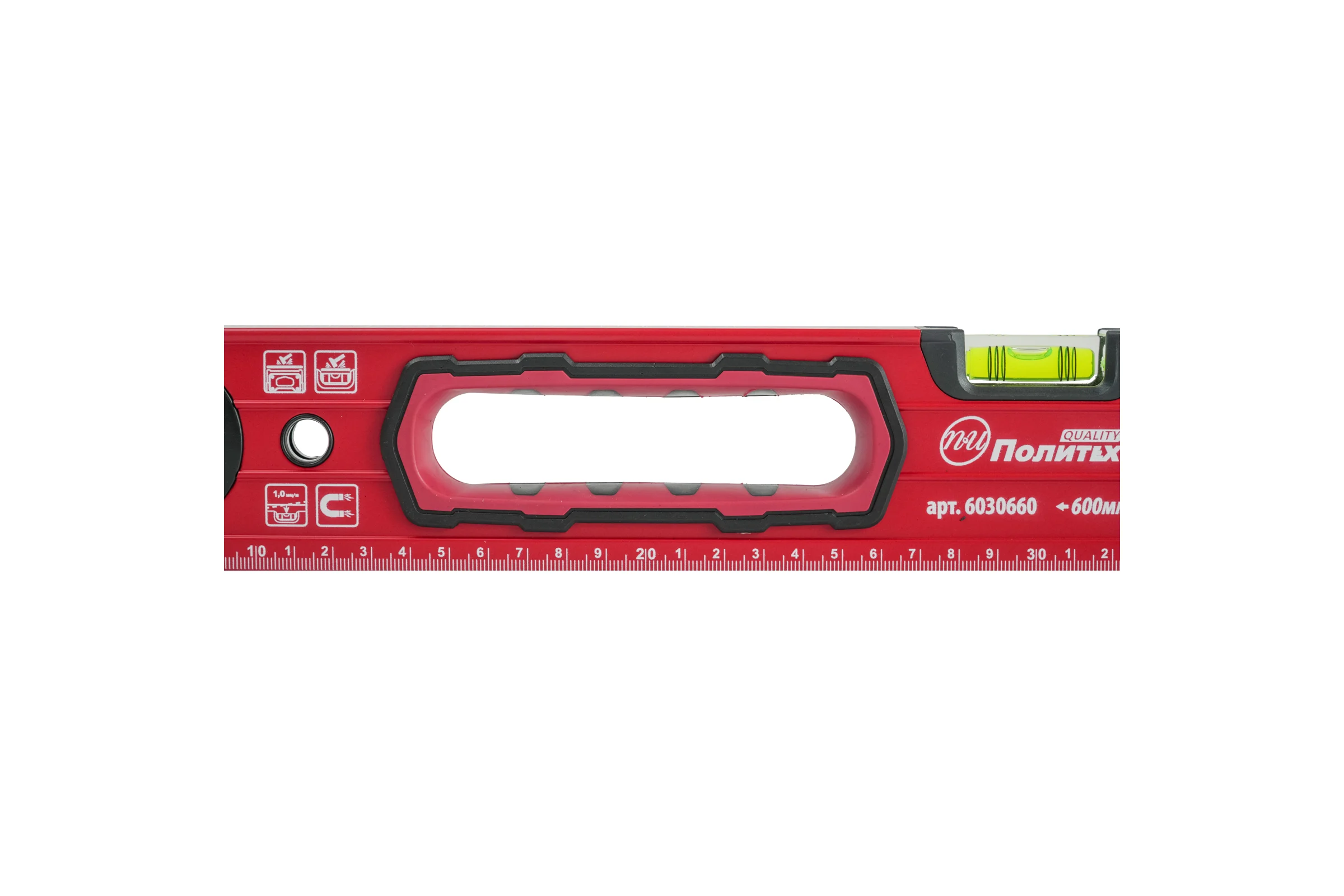 Уровень Политех ЭТАЛОН МАГНИТ 0,6 м Quality 6030660