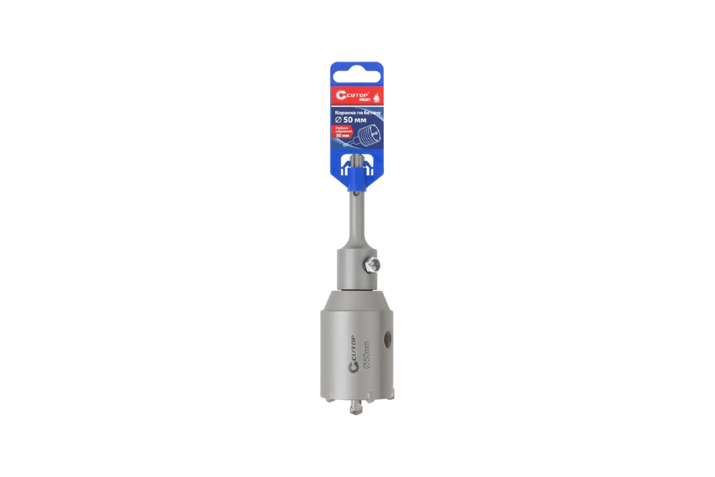 Коронка по бетону Cutop Profi SDS Plus 50 мм 43-876