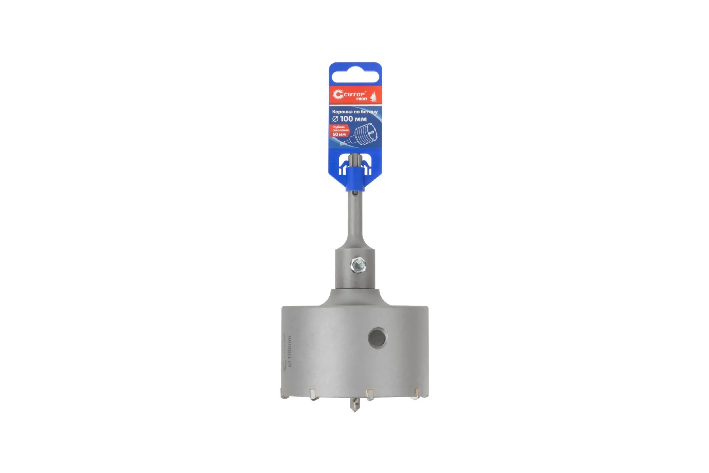 Коронка по бетону Cutop Profi SDS Plus 100 мм 43-881