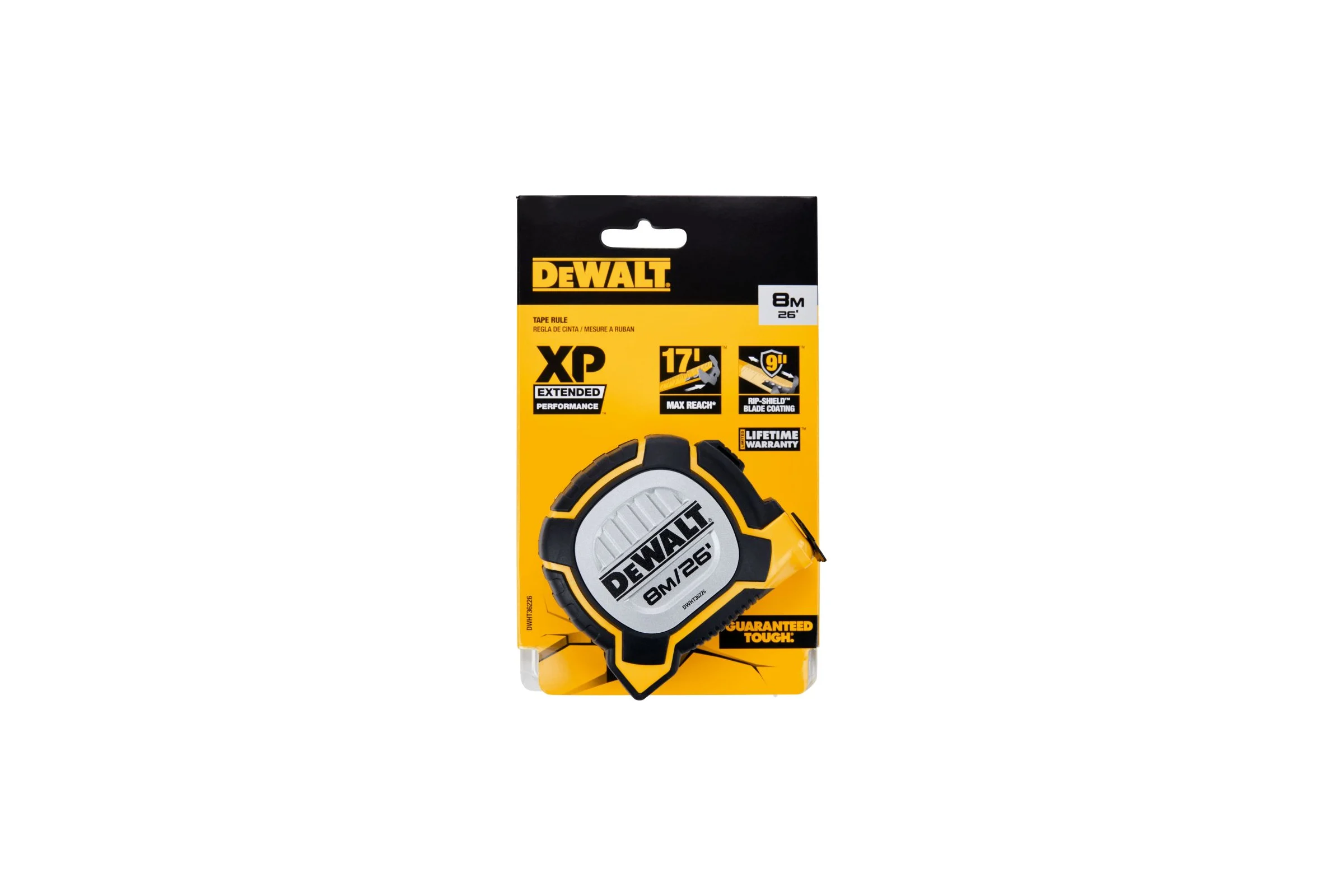 Рулетка Dewalt, 8 м DWHT36226