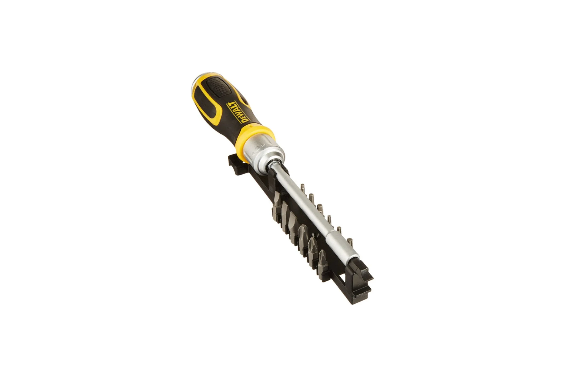 Отвертка Dewalt, с трещоткой, со сменными битами, 12 бит DWHT69233
