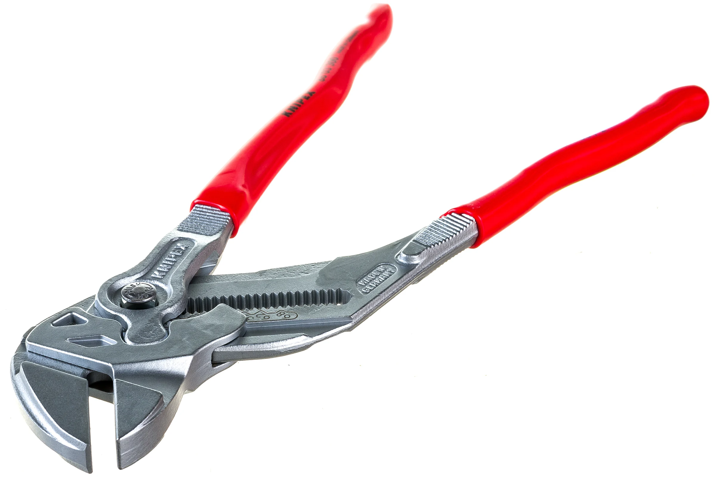 Клещи переставные Knipex, 68 мм (2 1/2"), 300 мм, хром, 1-к ручки, KN-8603300