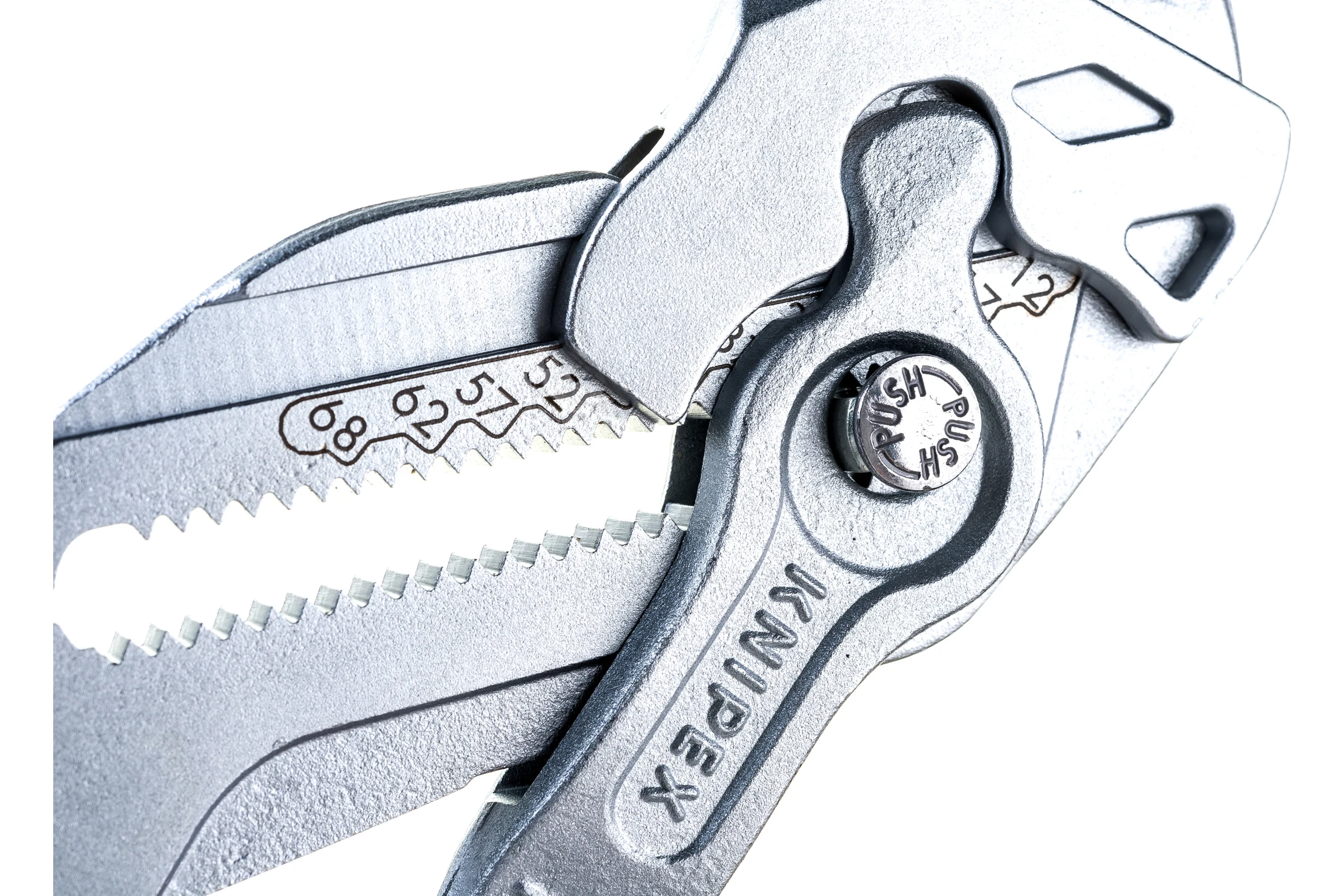 Клещи переставные Knipex, 68 мм (2 1/2"), 300 мм, хром, 1-к ручки, KN-8603300