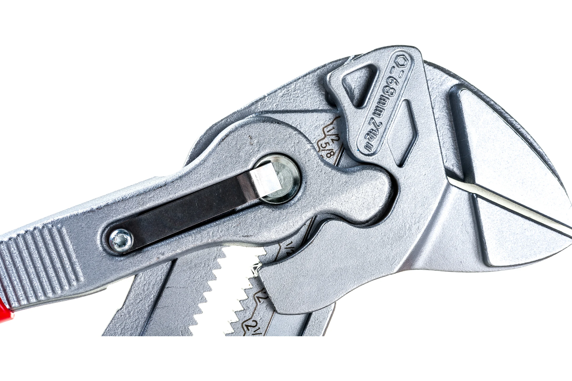 Клещи переставные Knipex, 68 мм (2 1/2"), 300 мм, хром, 1-к ручки, KN-8603300