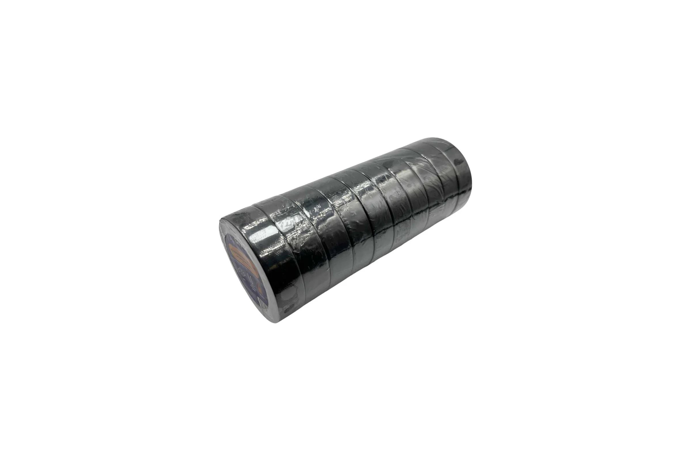 Изолента Alvar ПВХ 19мм, 20м, чёрная (комплект из 10 штук) AL-1920BL_10