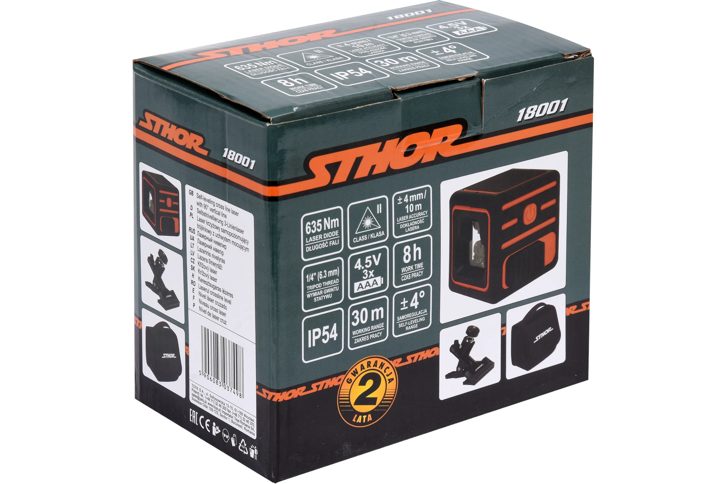 Лазерный нивелир STHOR 18001