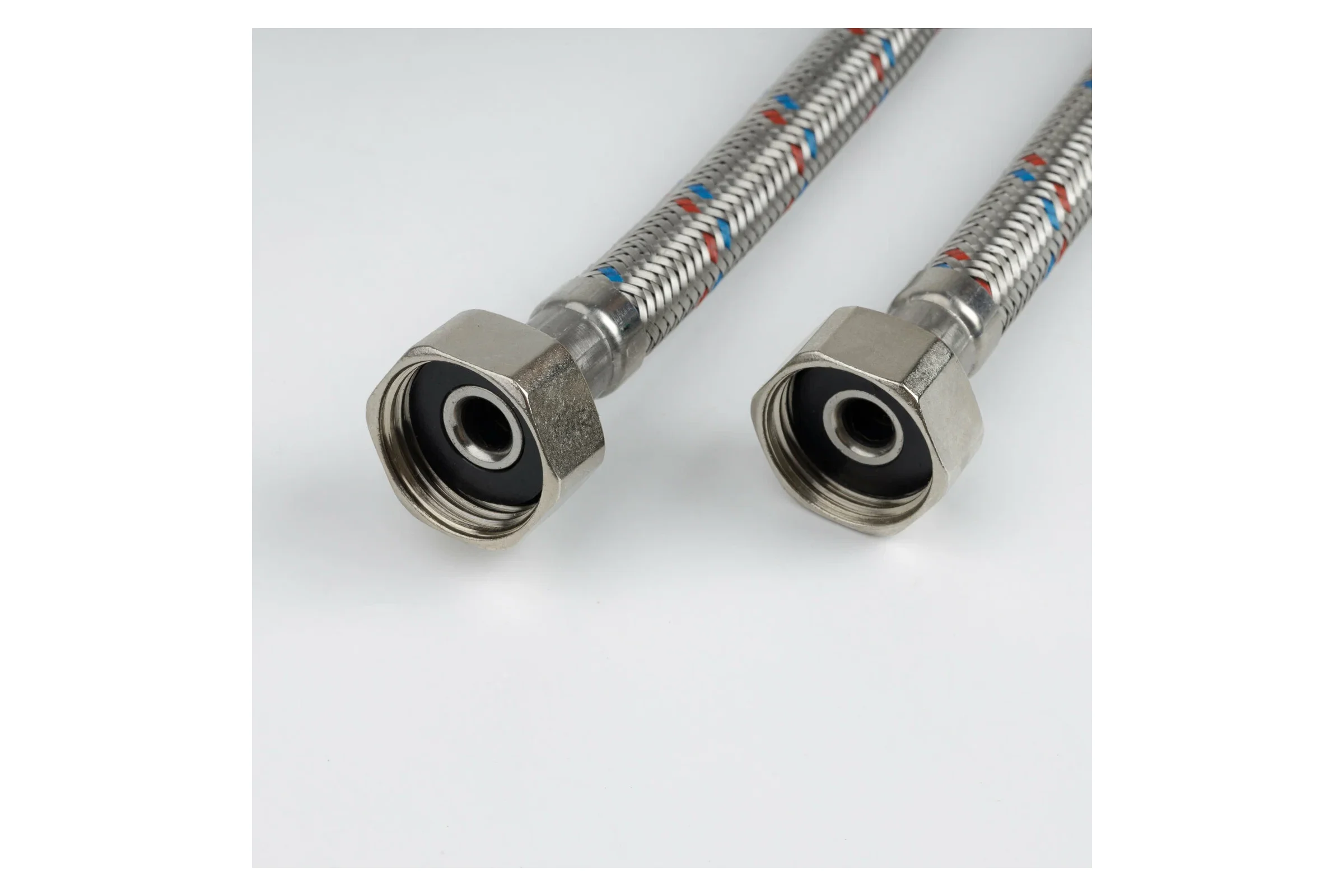 Гибкая подводка IDDIS, F1/2×F1/2, SS304, латунь, 0.6 м 926ABS06ZP