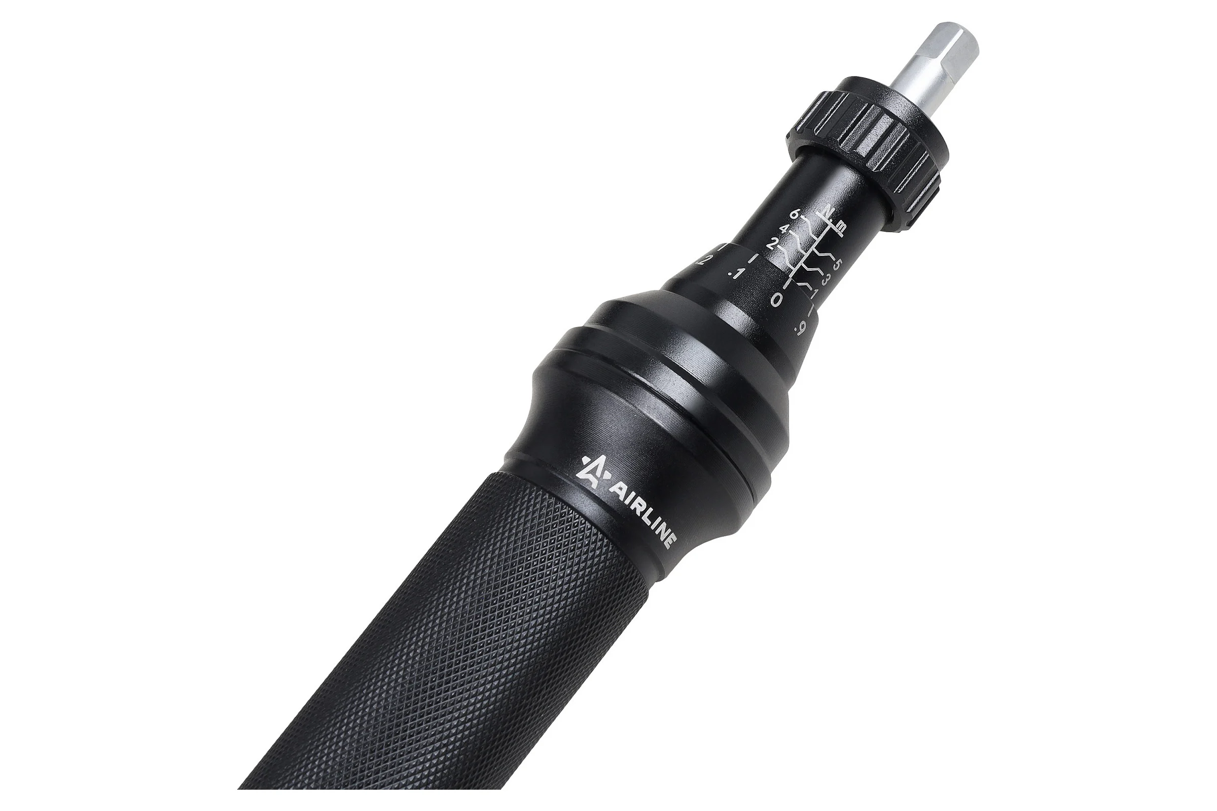 Отвертка динамометрическая Airline, 1/4", 1-6 Нм, с битами 23 пр. (PH, HEX, TORX), в кейсе ATBN301