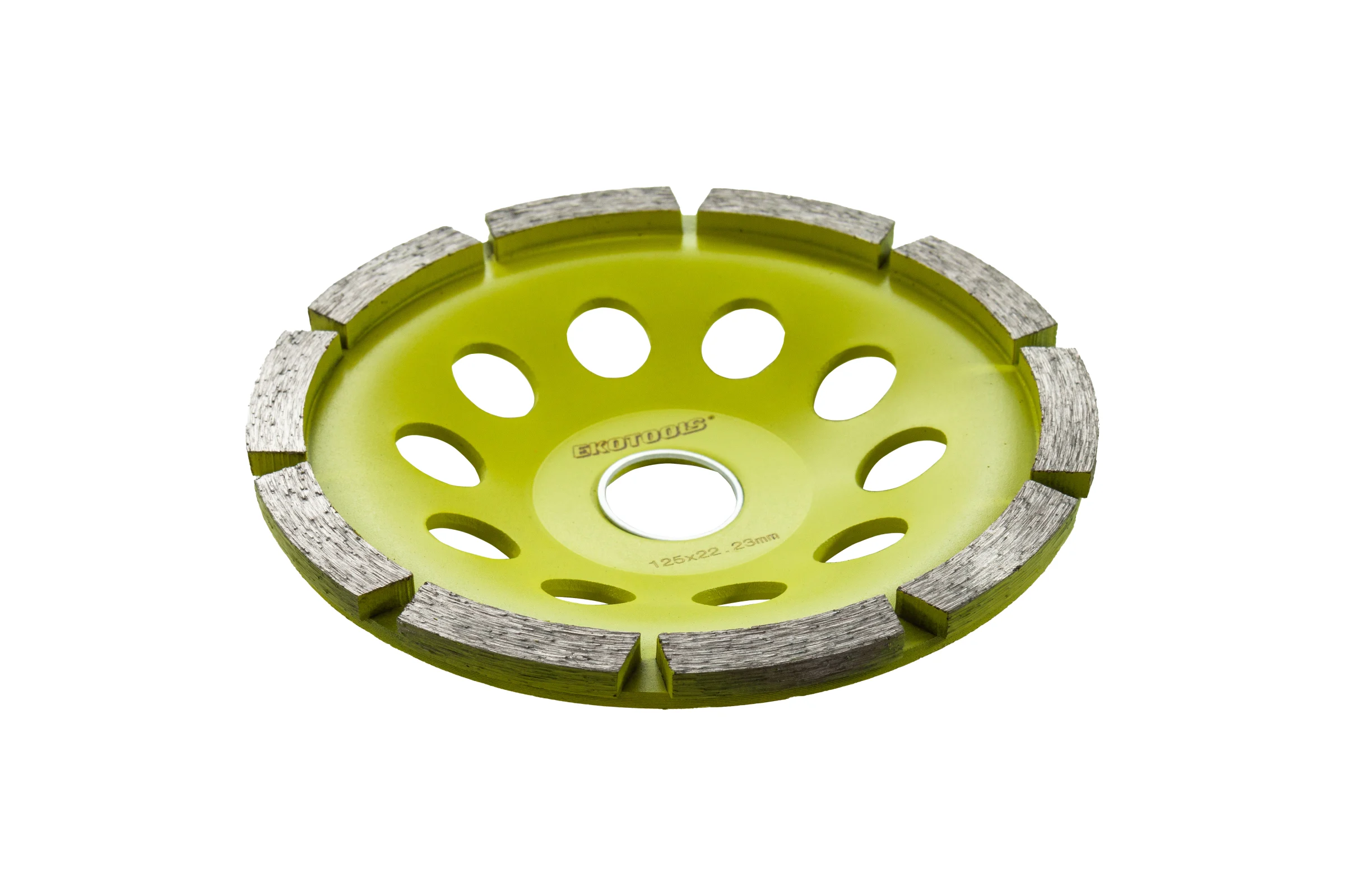 Чашка алмазная EKOTOOLS 125мм по бетону 1-рядная 2200102