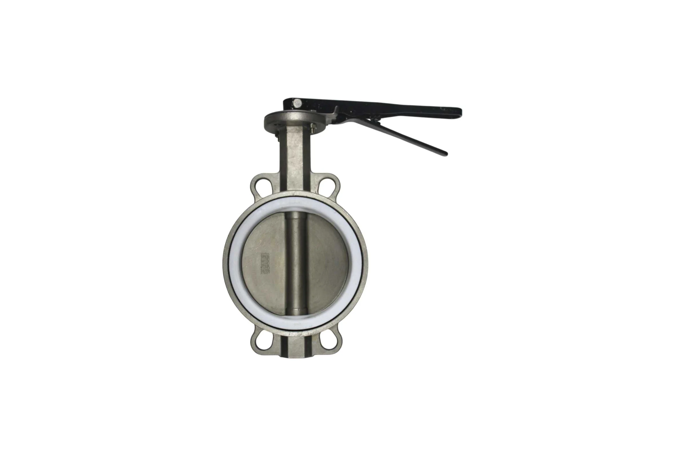 Затвор дисковый межфланцевый NEWKEY AISI304, DN125 (5), PN16, PTFE NK-DZis125