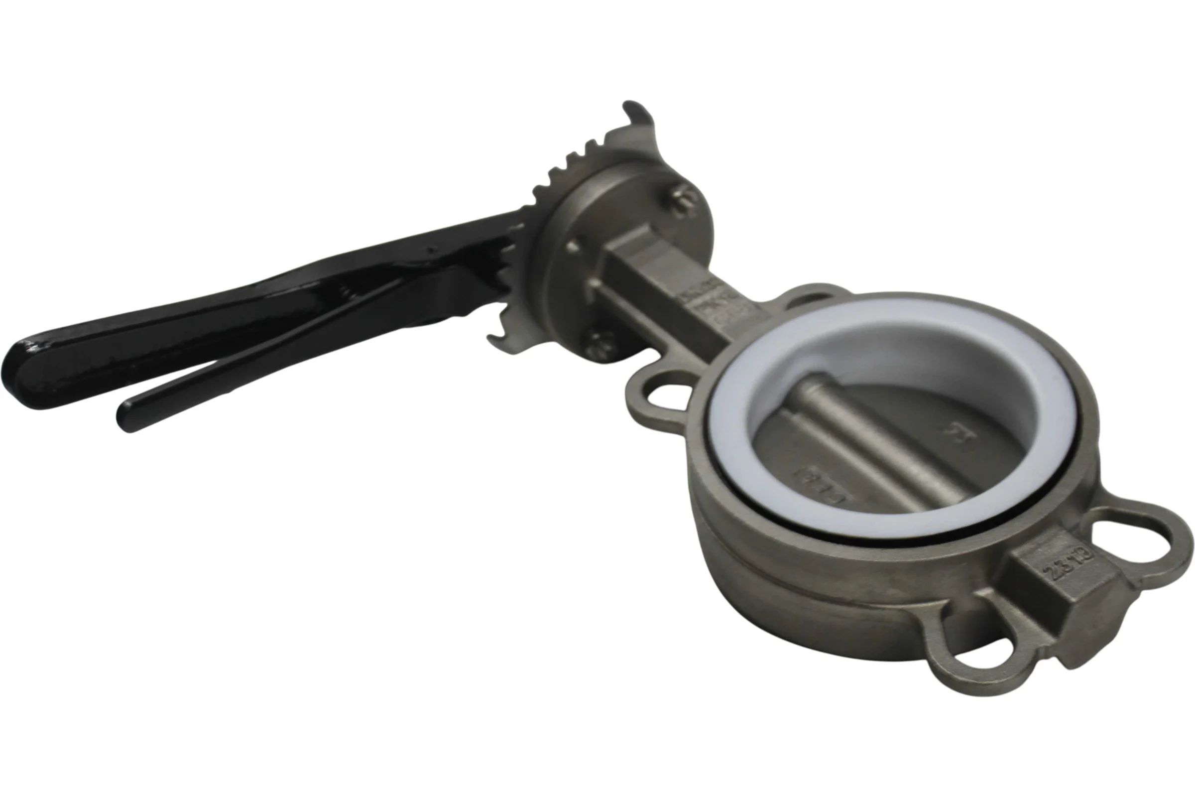 Затвор дисковый межфланцевый NEWKEY AISI304, DN100 (4), PN16, PTFE NK-DZis100