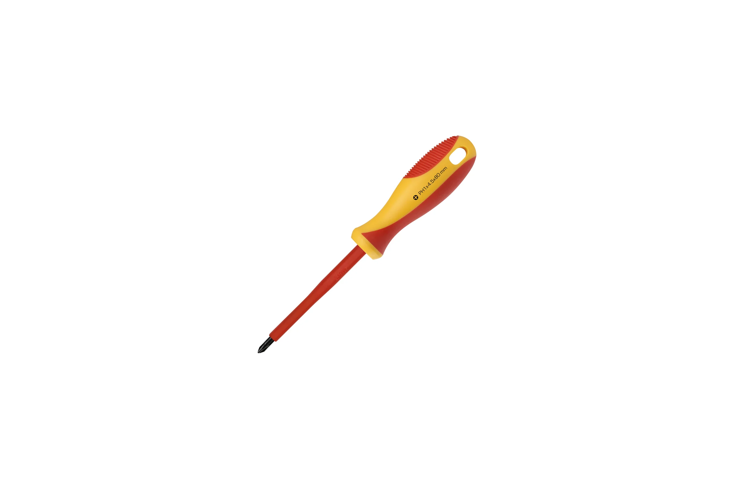 Диэлектрическая крестовая отвертка Smartbuy PH1x80, до 1000 В, VDE SBT-SCI-PH1x80P1