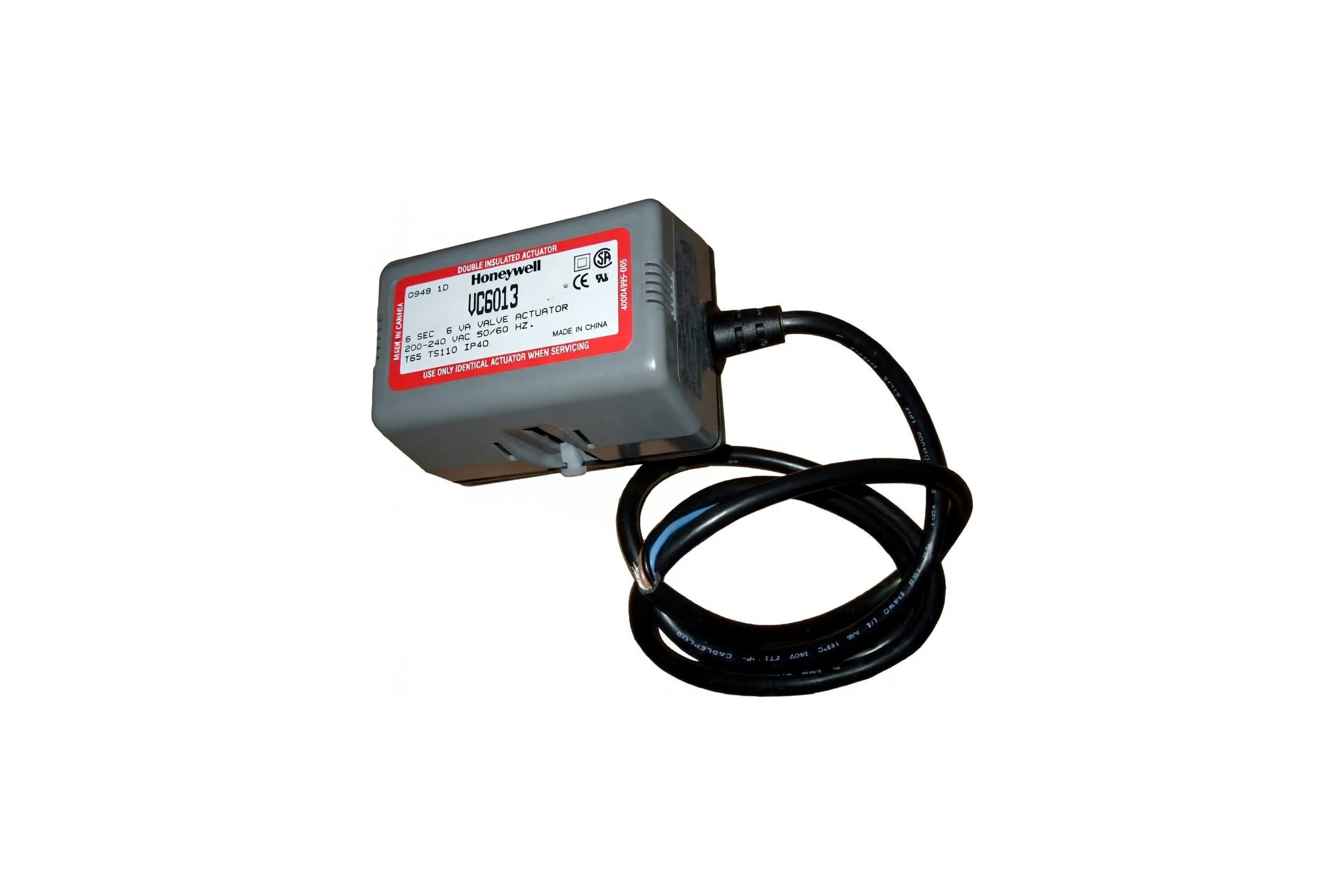 Привод зонального клапана Honeywell 3-х проводной для SPDT 230V 1м VC6013ZZ00/U