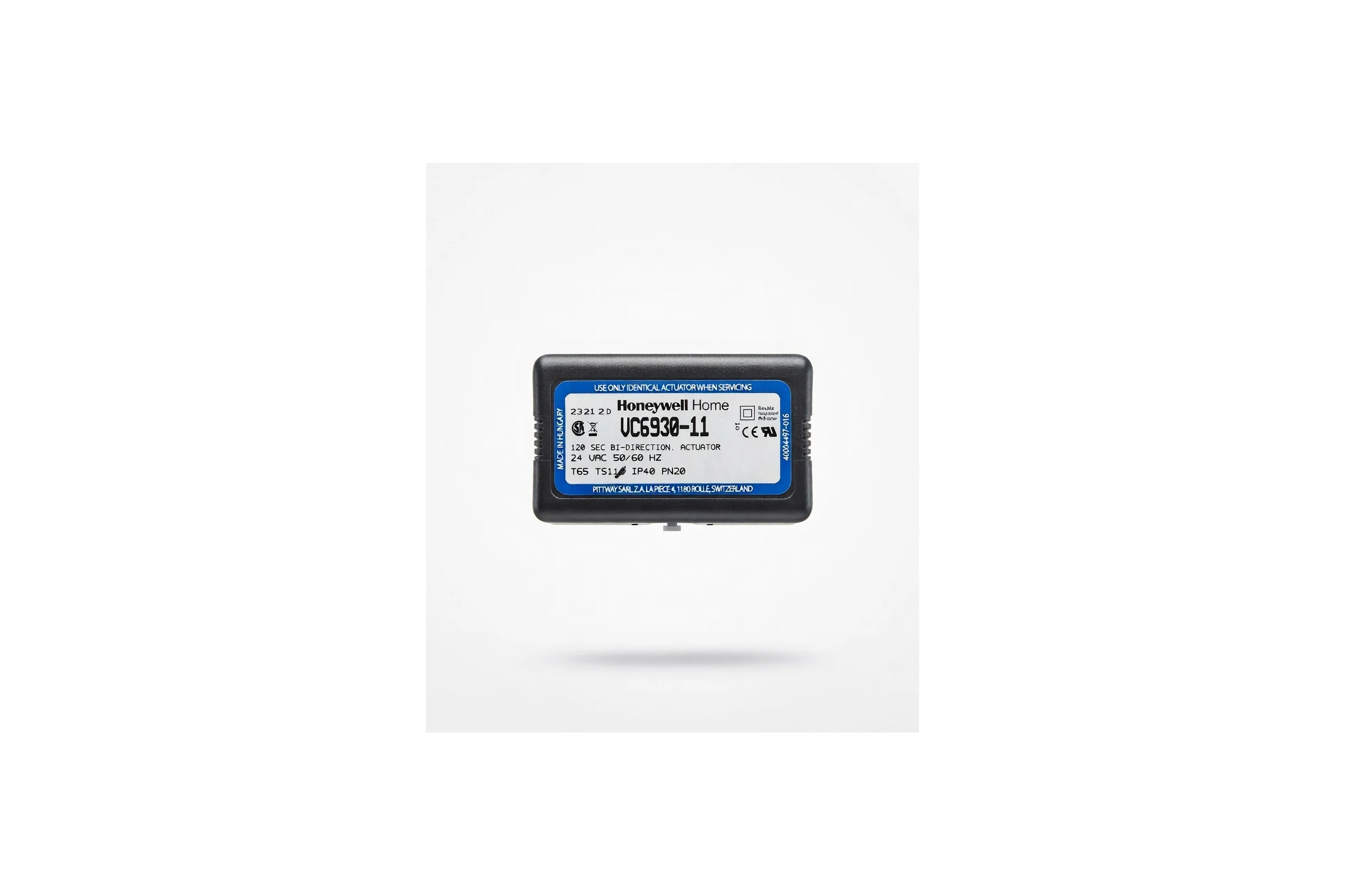 Привод зонального клапана Honeywell 24VAC 120cек соединение Molex VC6930ZZ11/E