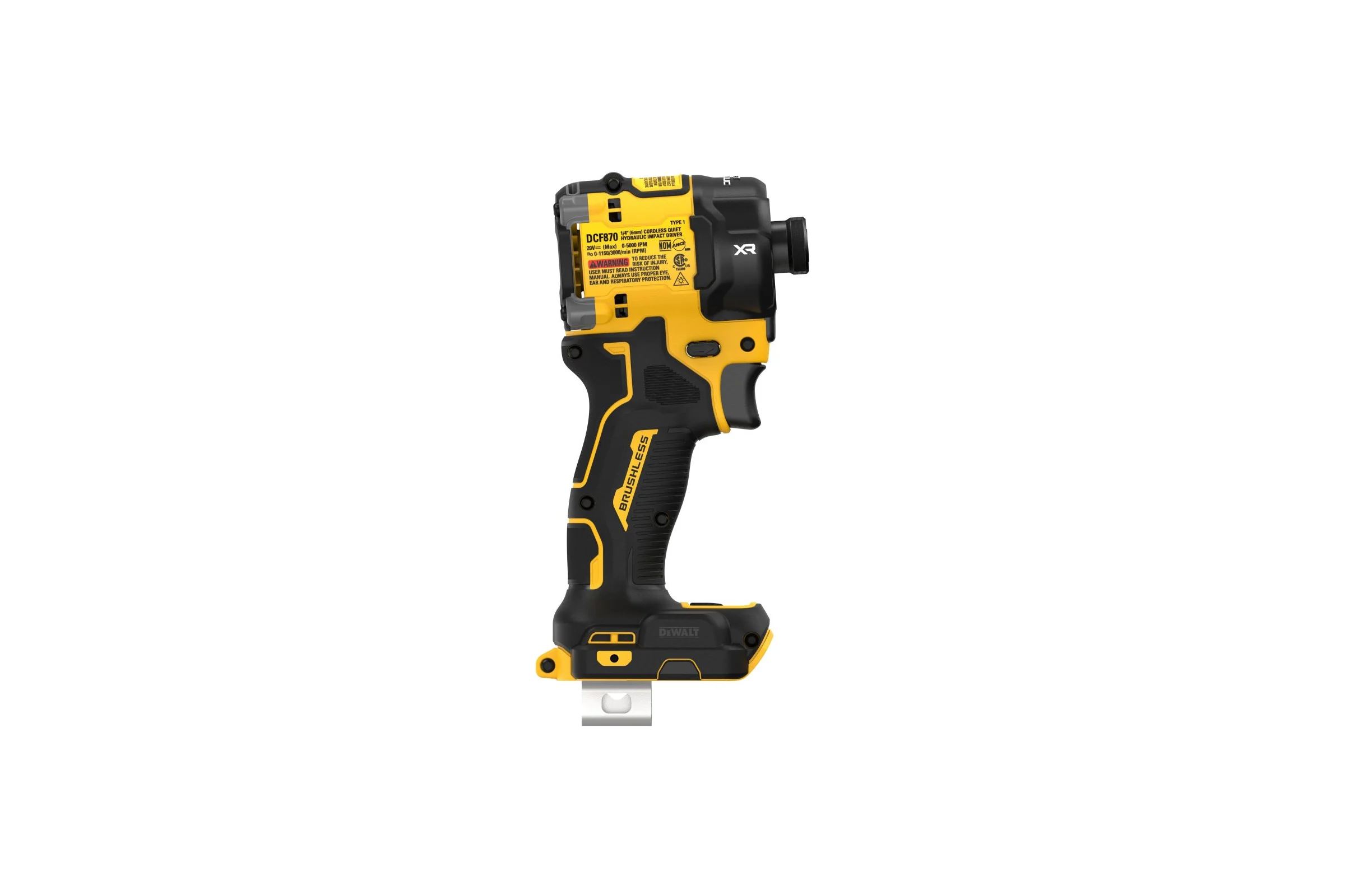 Аккумуляторный масляный шуруповерт Dewalt DCF870B, 20В, 56Нм, 4200 уд/мин, без АКБ и ЗУ DCF870B-XJ