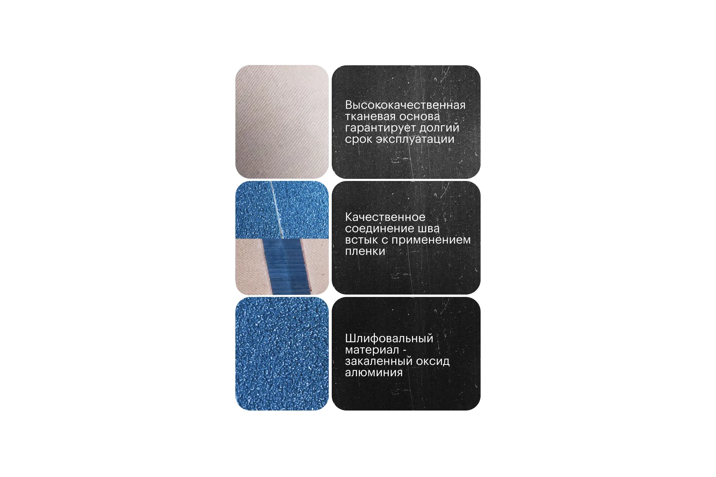 Лента шлифовальная Vitatools 50 мм x 1250 мм P320 1 шт XK870X BLUE L50-1250-P320-BLUE