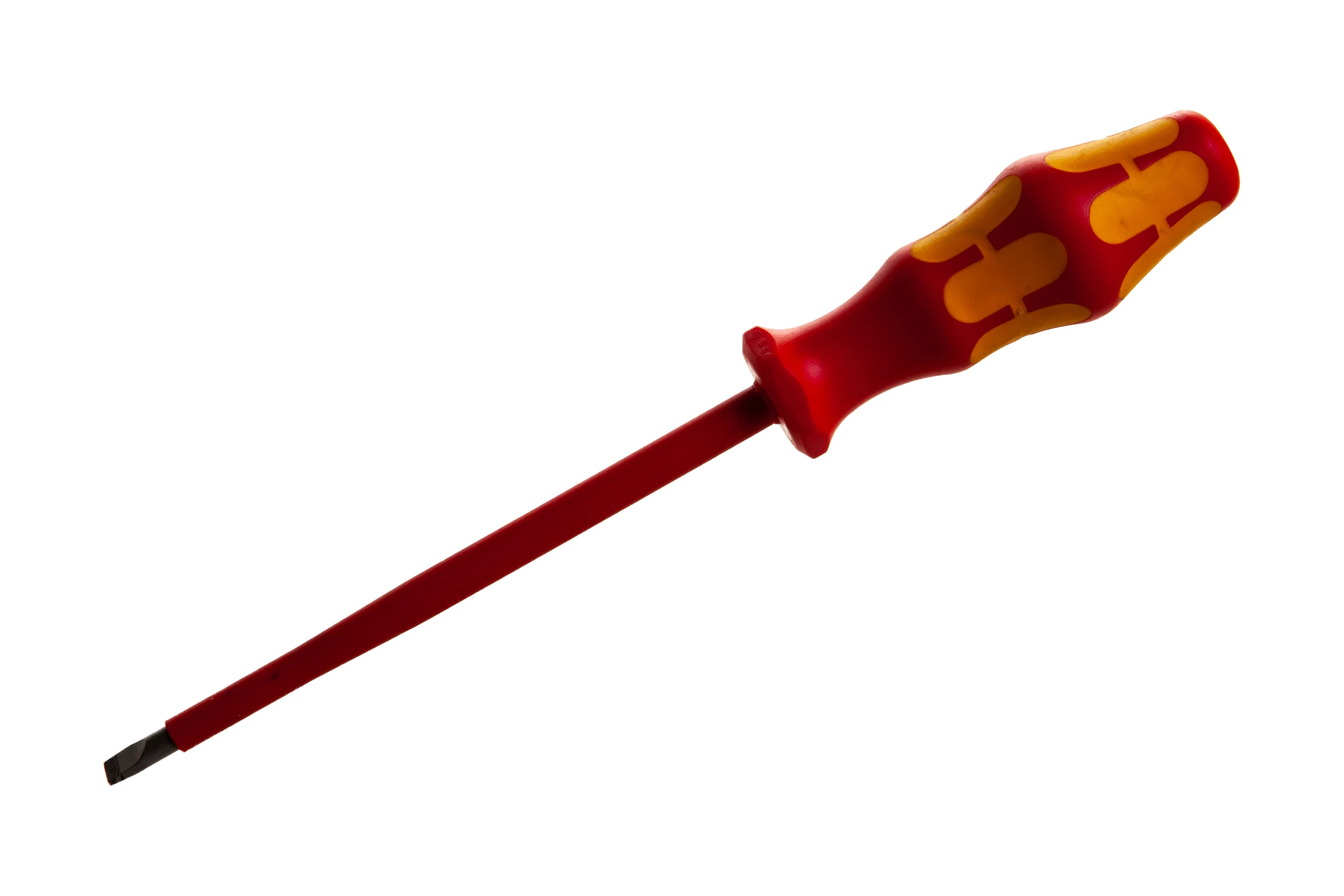 Отвёртка диэлектрическая Wera, VDE, SL 1.2х6.5х150 мм, WE-006125