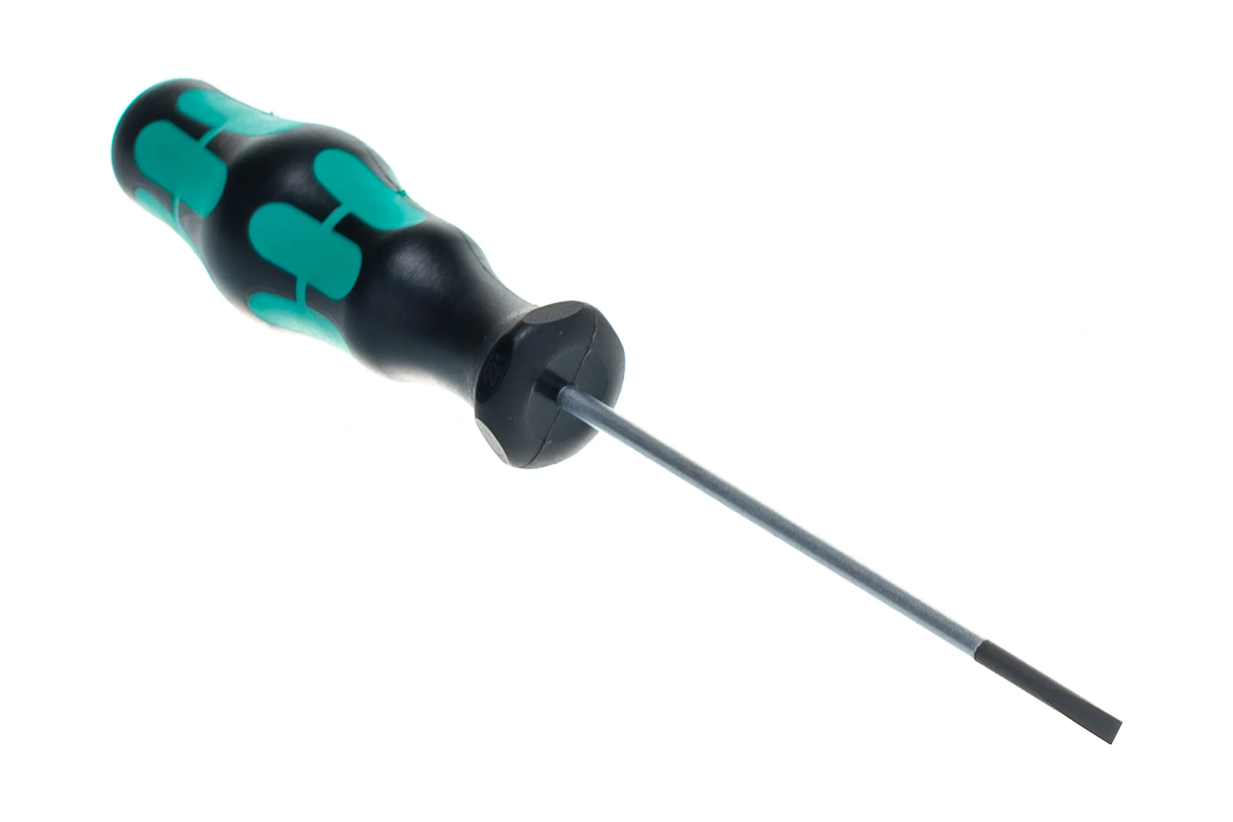 Отвёртка шлицевая Wera, 0,4 х 2,5 х 75 мм, WE-008007