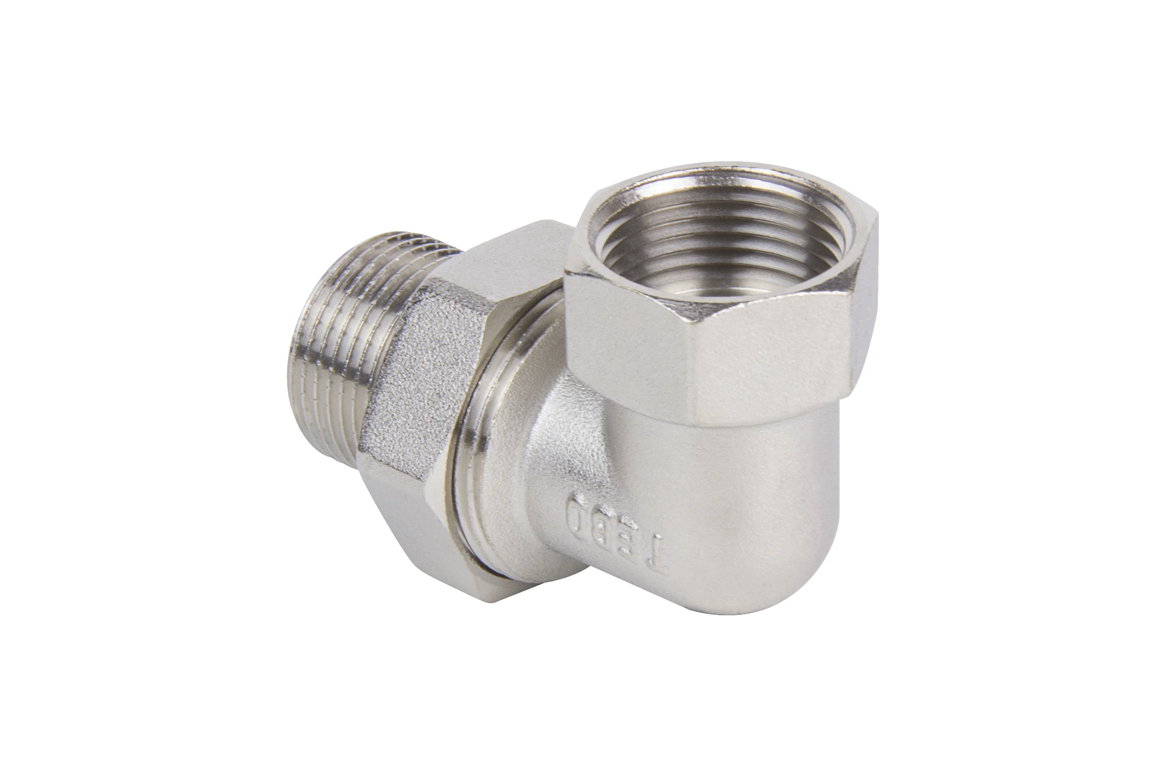 Американка угловая ВН/НАР 1.1/4" латунь TEBO T-ЛР.Ау.2.114.CN