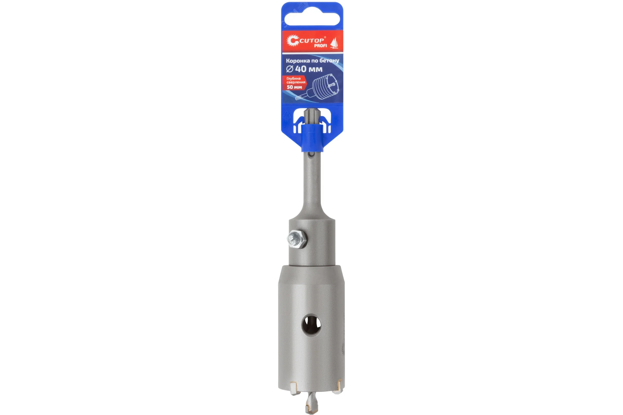 Коронка по бетону Cutop Profi SDS Plus 40 мм 43-875