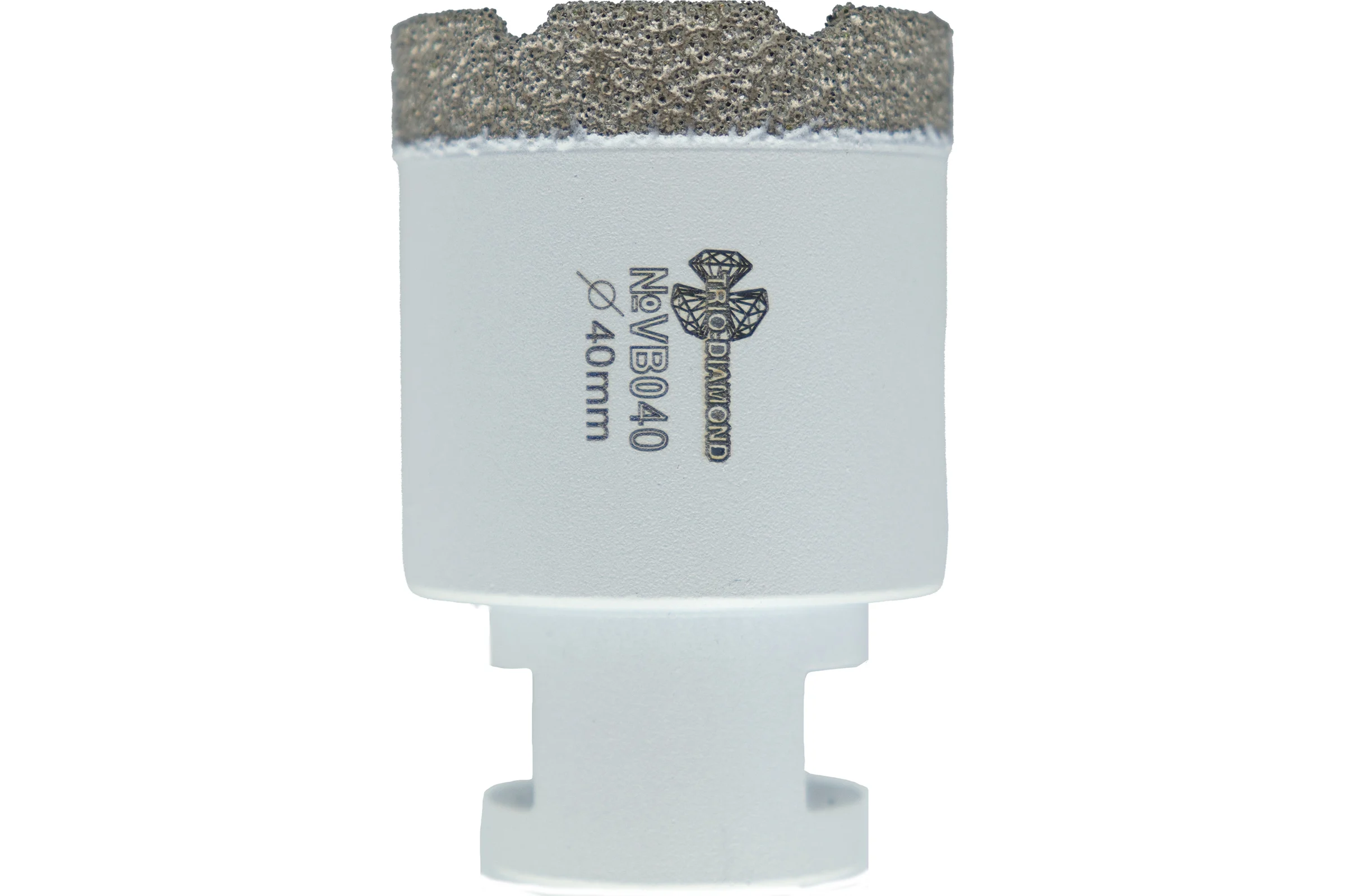 Коронка алмазная по керамограниту TRIO-DIAMOND 40 мм, М14, Vacuum Brazed, VB040