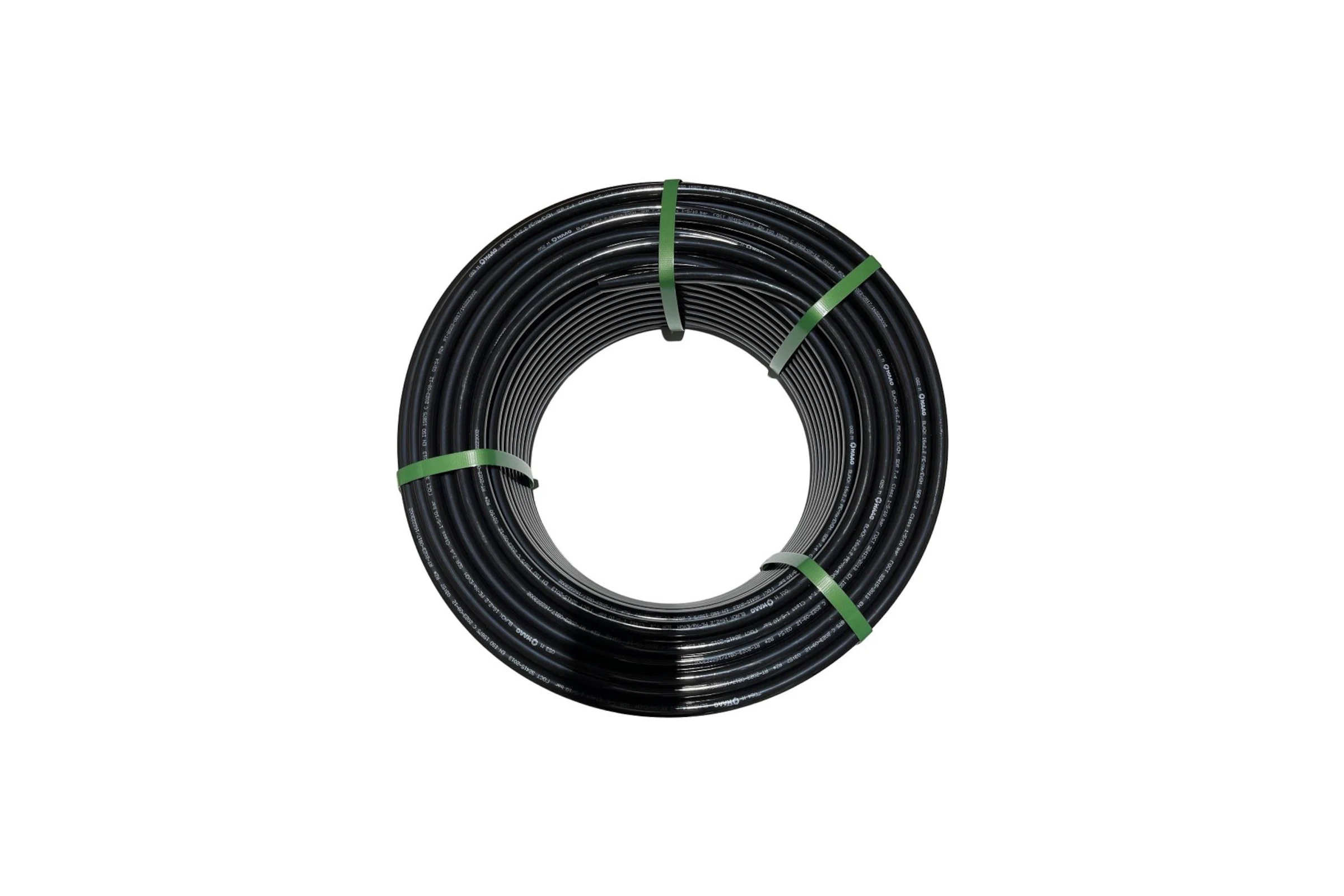 Труба из сшитого полиэтилена WAAG Black DN16 x 2,2 PN10 (бухта 100 м), PE-Xa / EVOH, черная WG.1135974