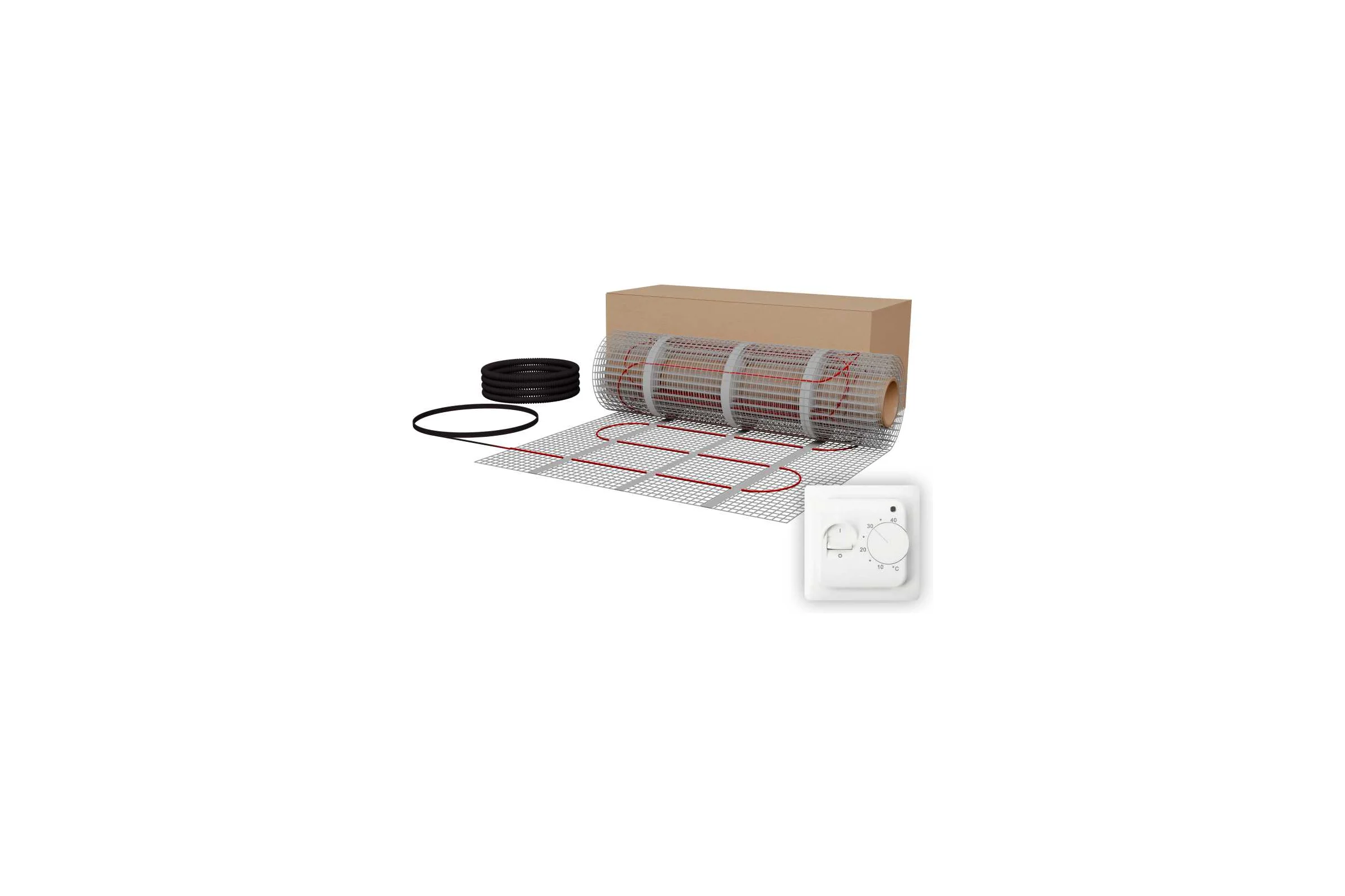 Комплект Теплый пол Мат СТН КМ Light - 900-6,0 - М20W - Белые ККМL90060М20W