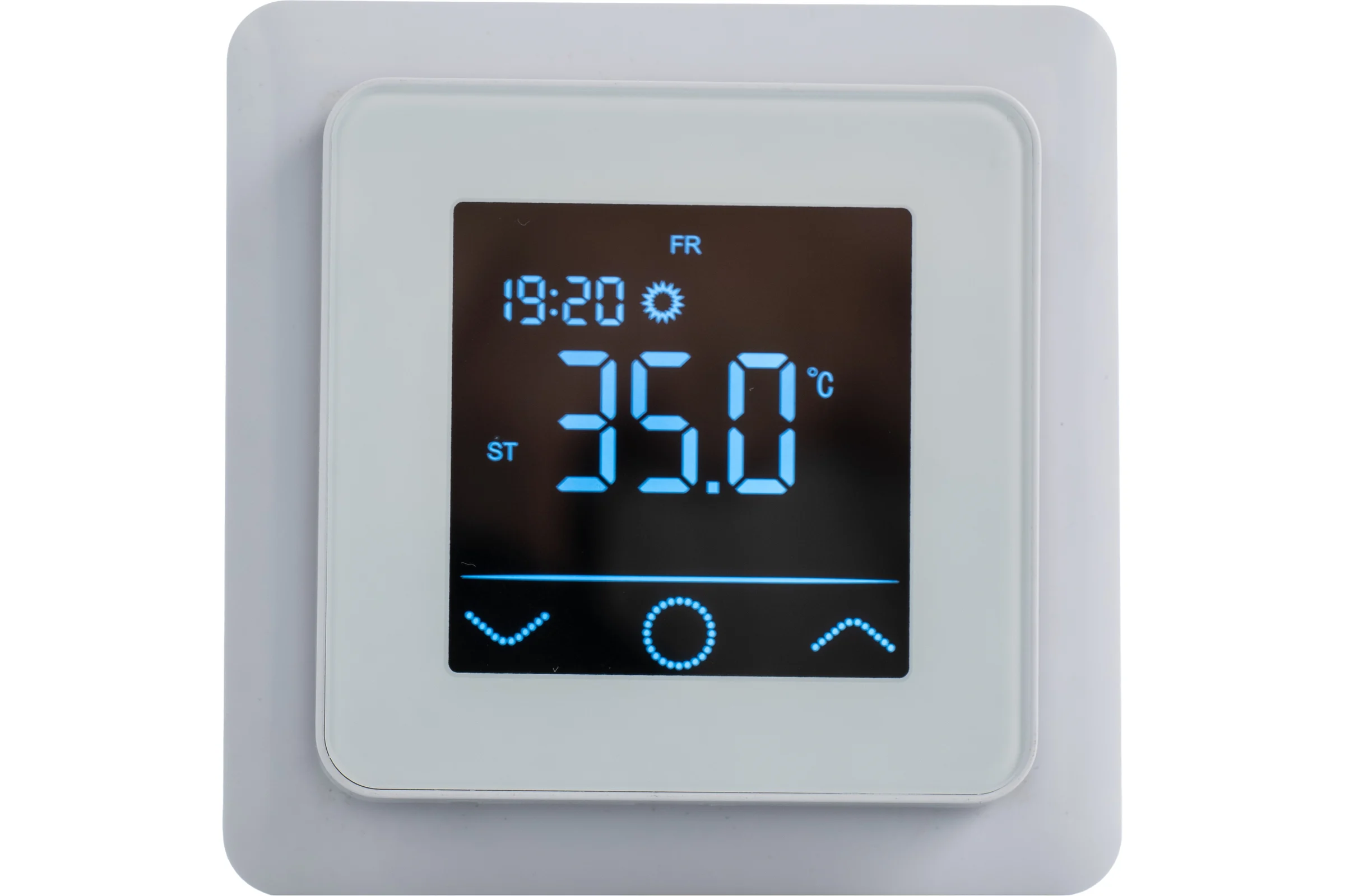 Терморегулятор Warmcoin W600i MIRROR WHITE (Zigbee) W_600_Zig_MirWh_