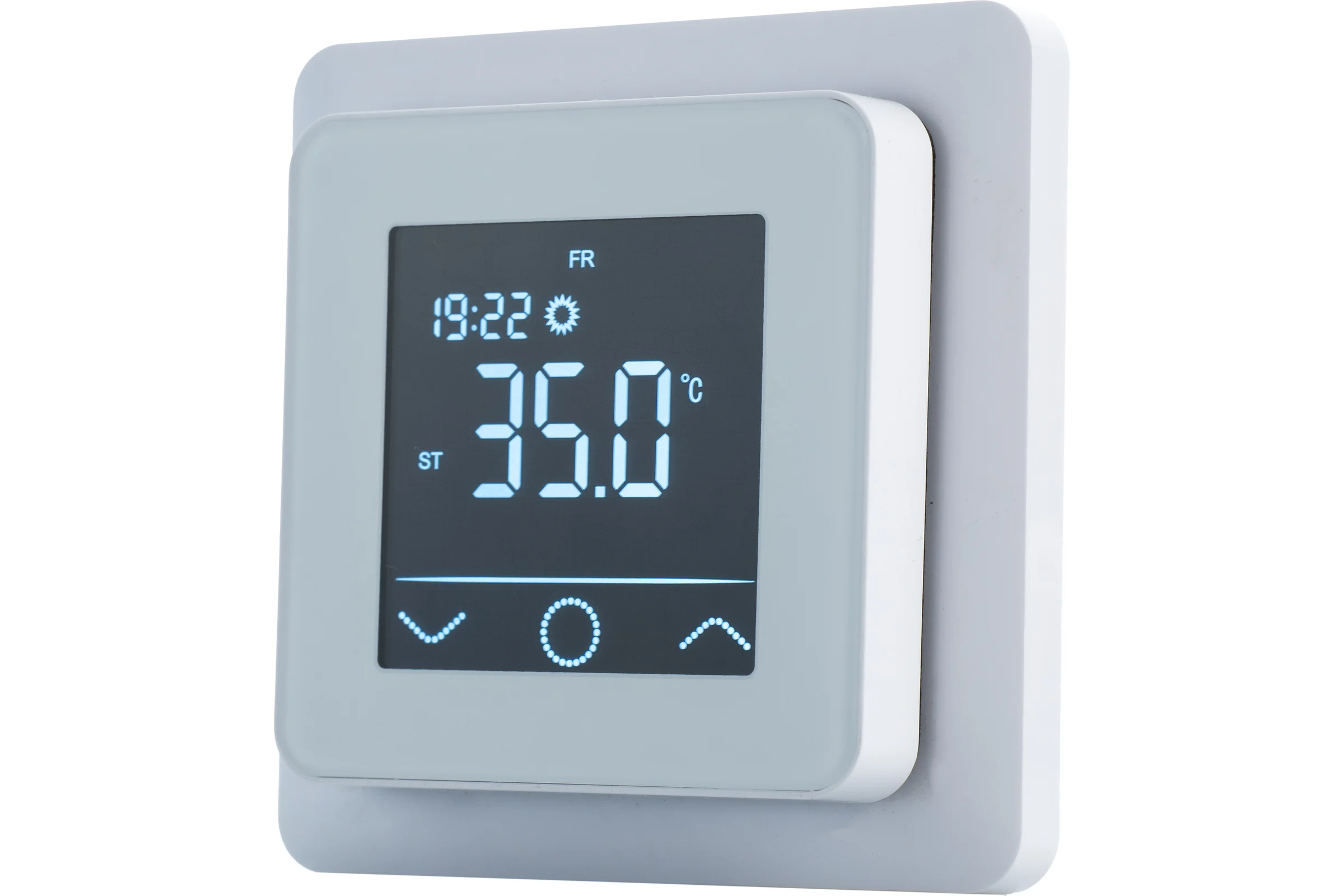 Терморегулятор Warmcoin W600i MIRROR WHITE (Zigbee) W_600_Zig_MirWh_