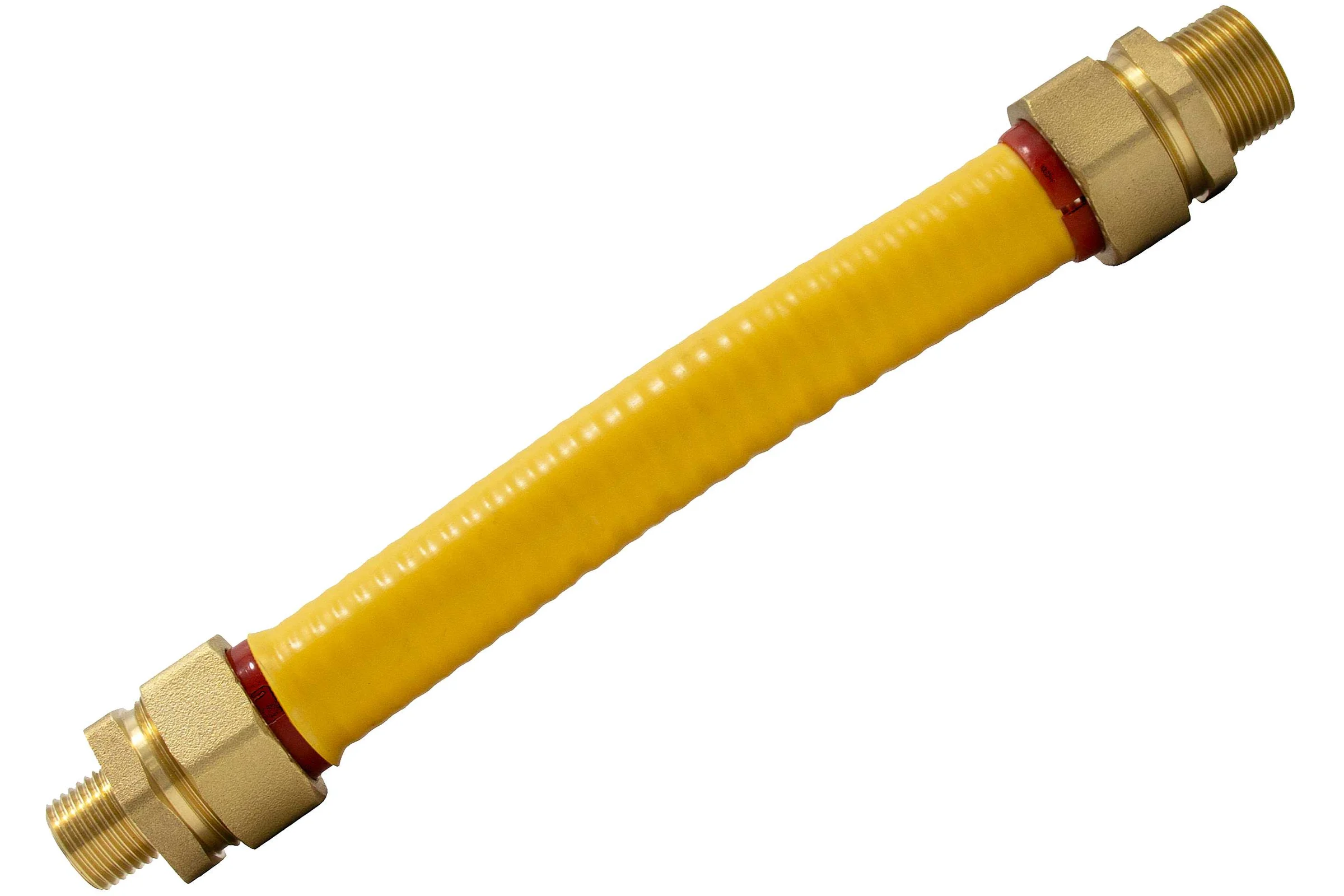 Подводка для газа Kofulso 3/4×1/2 дюйма с муфтами, 50 см (НР-НР) KFG BCG/BCG20_1/2 500