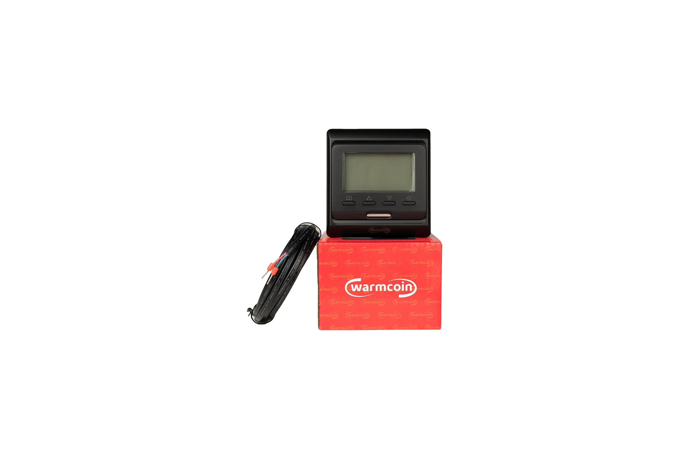 Терморегулятор Warmcoin W51 MATTE BLACK (Zigbee) W_51_Zig_MatteBk_