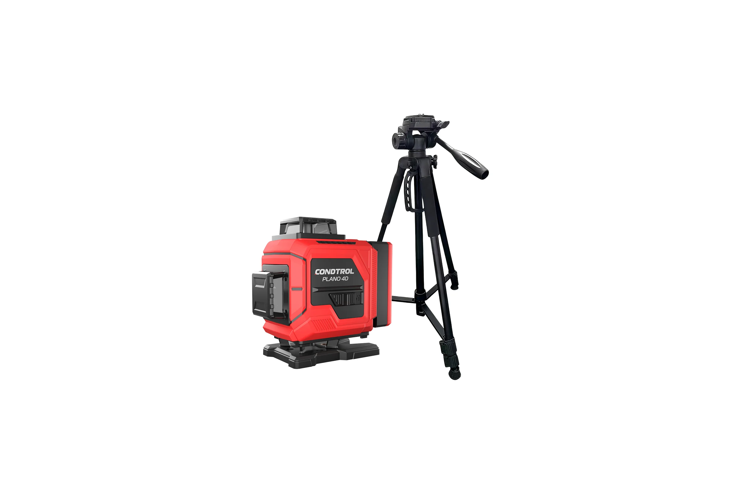 Лазерный нивелир Condtrol PLANO 4D + Штатив H160 с элевационной головкой (1/4) 1-2-362