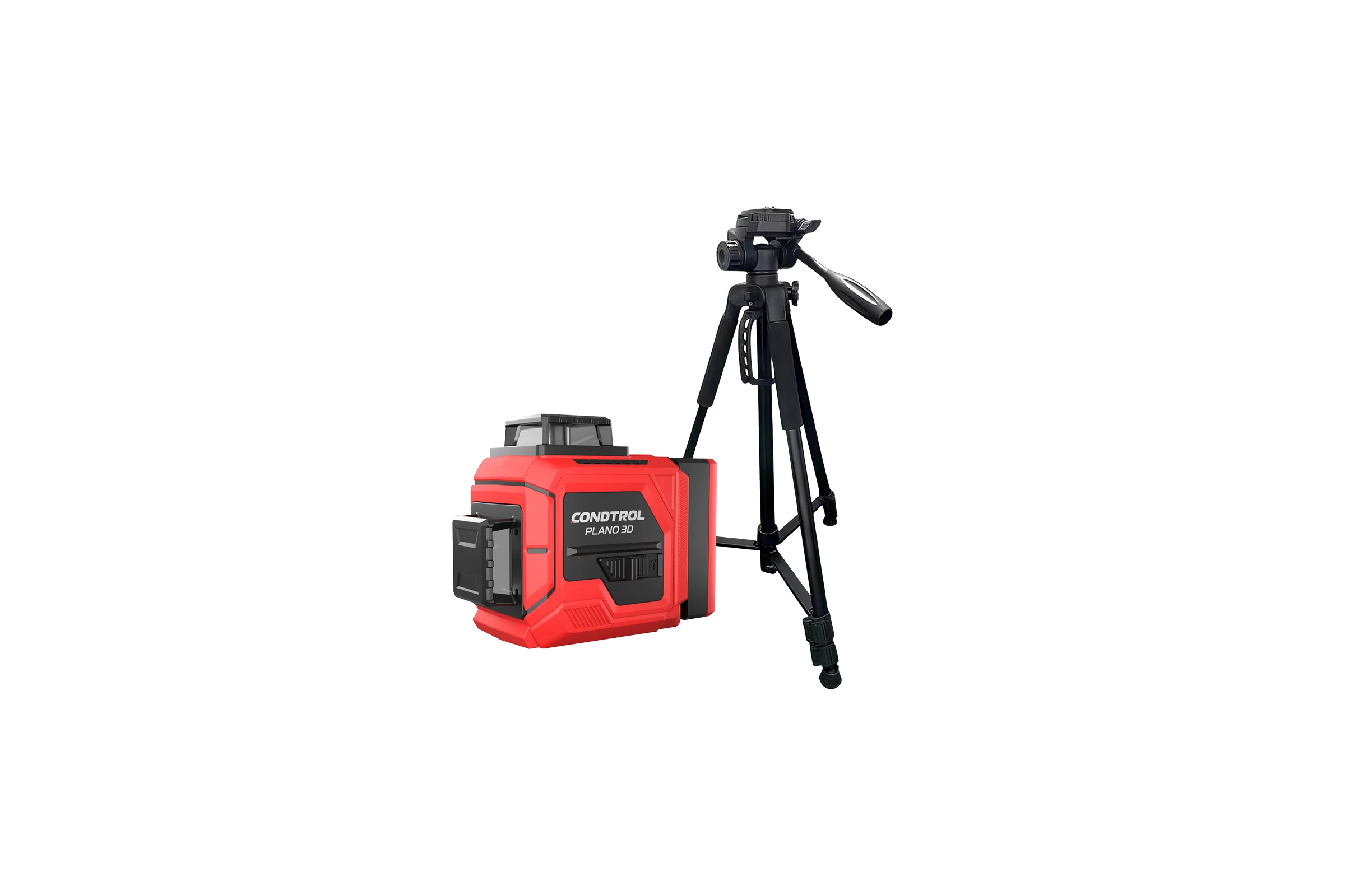 Лазерный нивелир Condtrol PLANO 3D + Штатив H160 с элевационной головкой (1/4) 1-2-359
