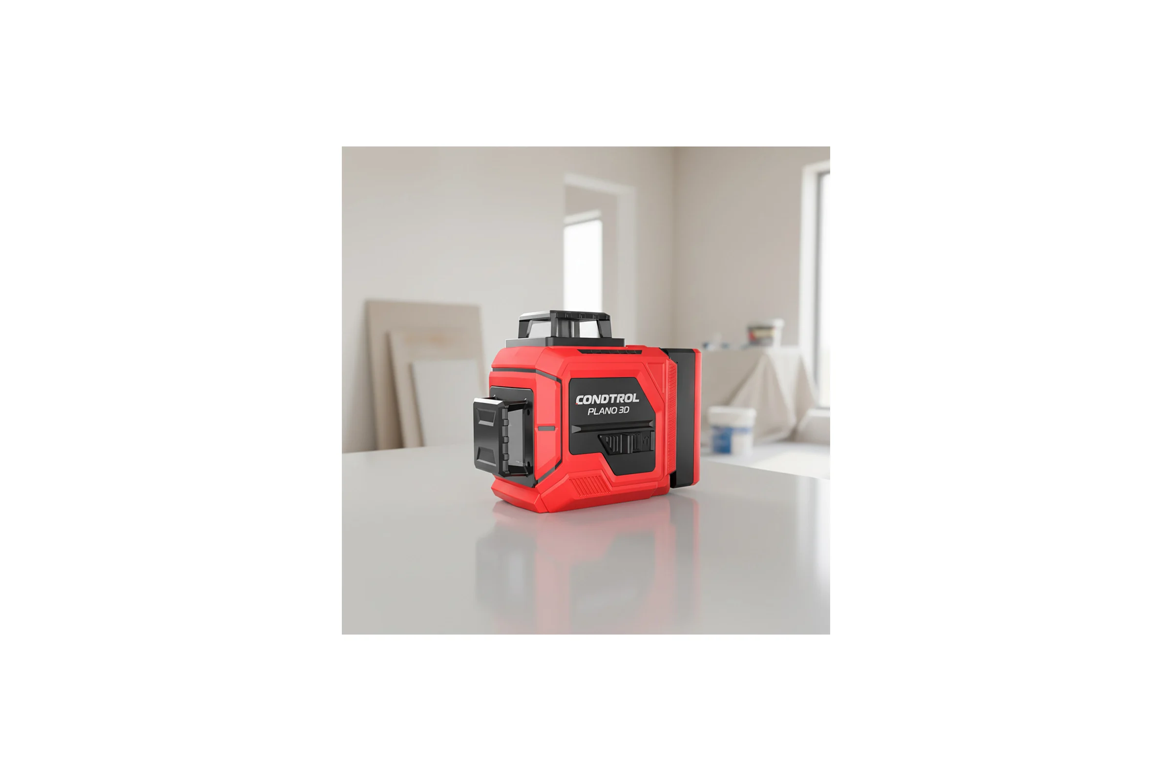 Лазерный нивелир Condtrol PLANO 3D + Штатив H160 с элевационной головкой (1/4) 1-2-359