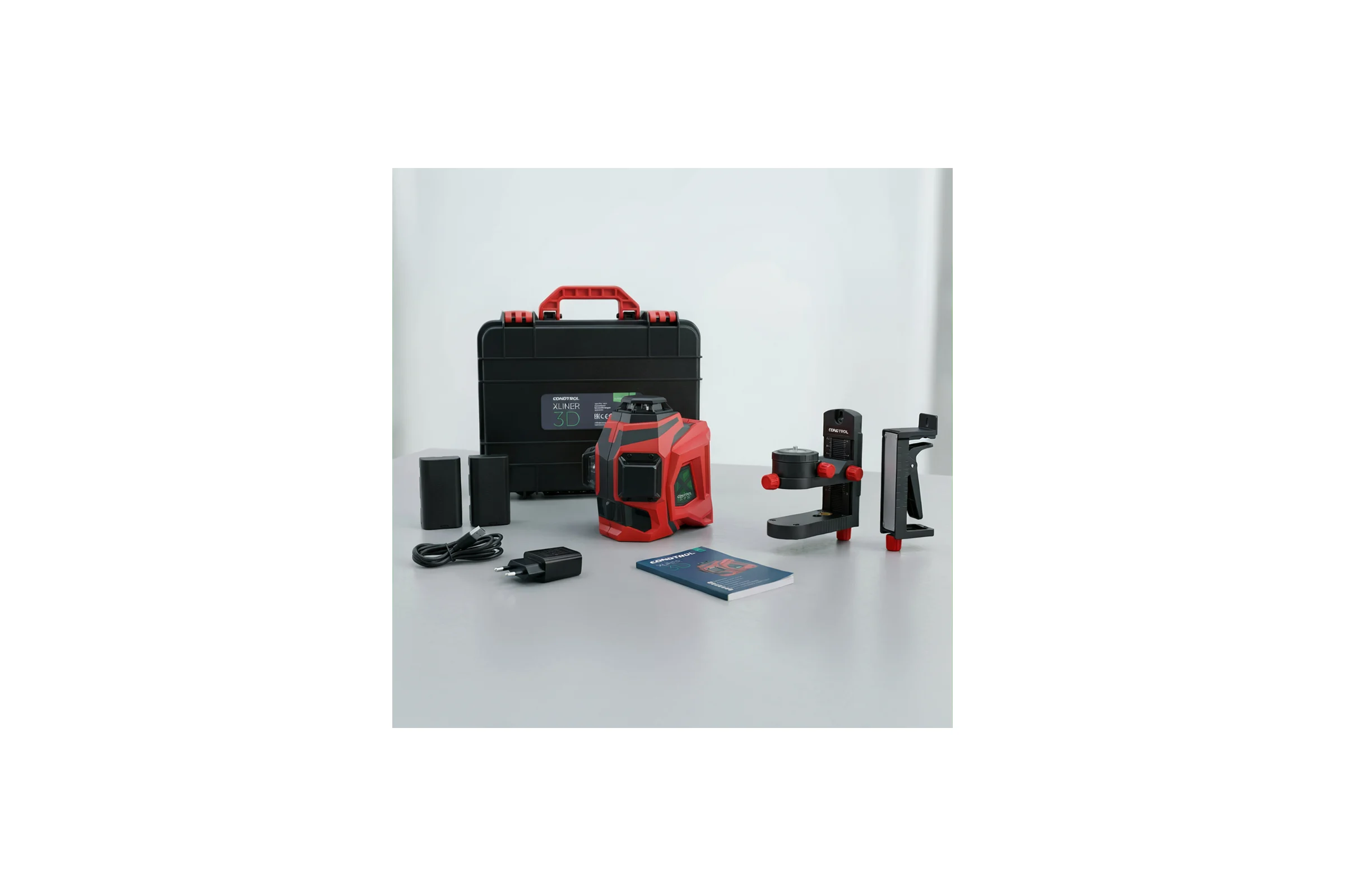 Лазерный нивелир Condtrol XLiner 3D + Распорная штанга-штатив Pillar 1-2-366