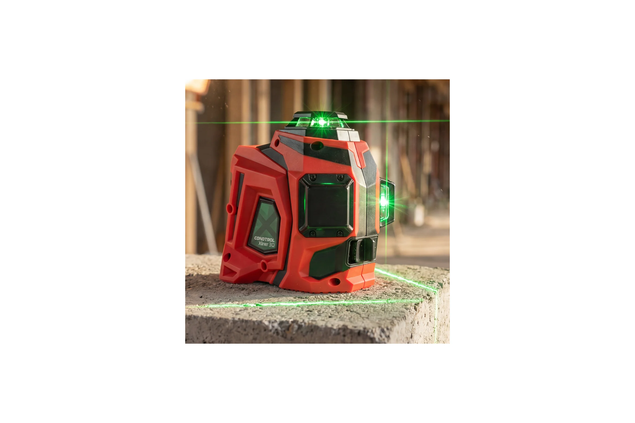 Лазерный нивелир Condtrol XLiner 3D + Штатив H190 с элевационной головкой 5/8 1-2-367