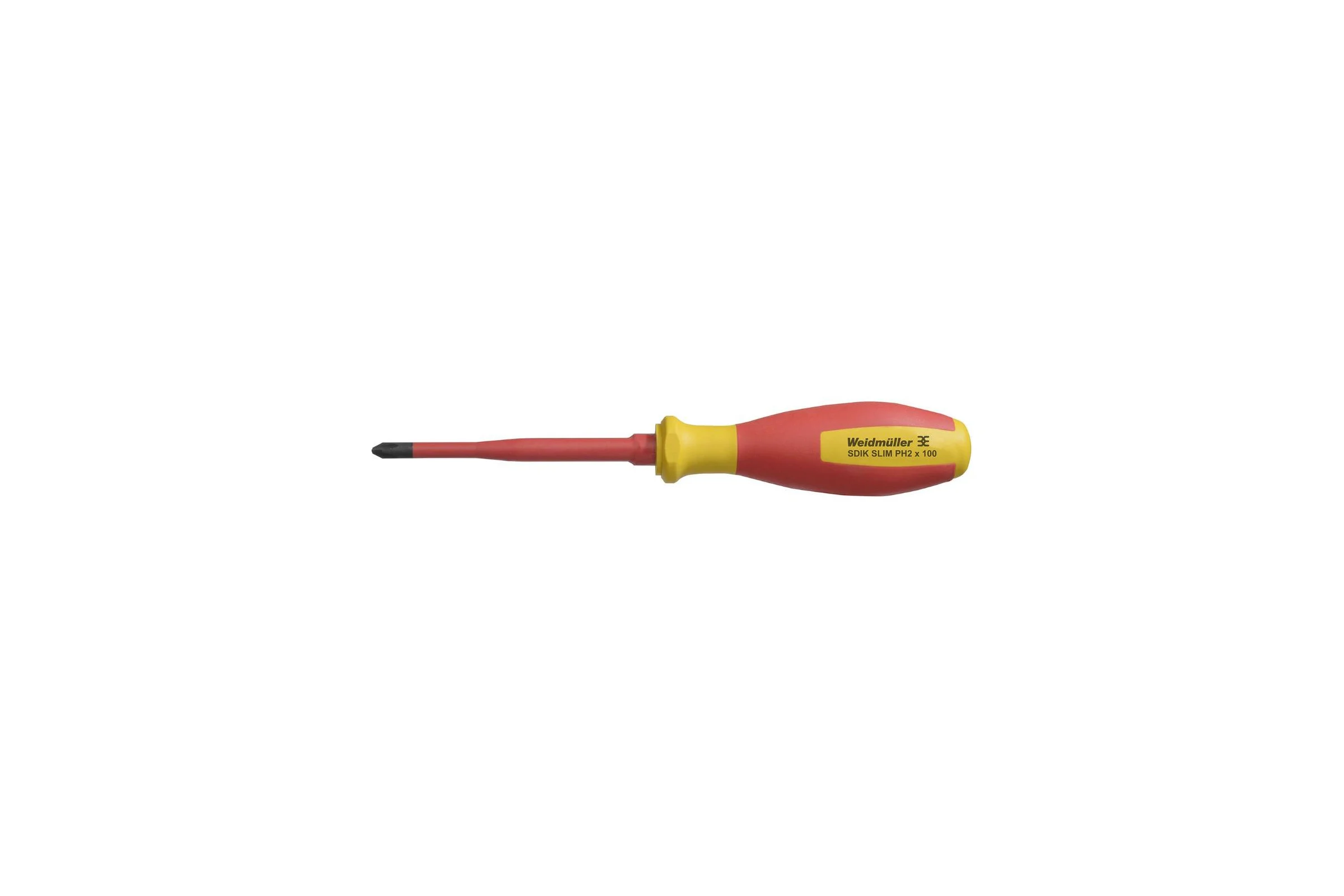 Отвертка Weidmuller SDIK SLIM PH2 X 100, Ширина лезвия (B): 100 mm, Толщина лезвия (A): 2749660000