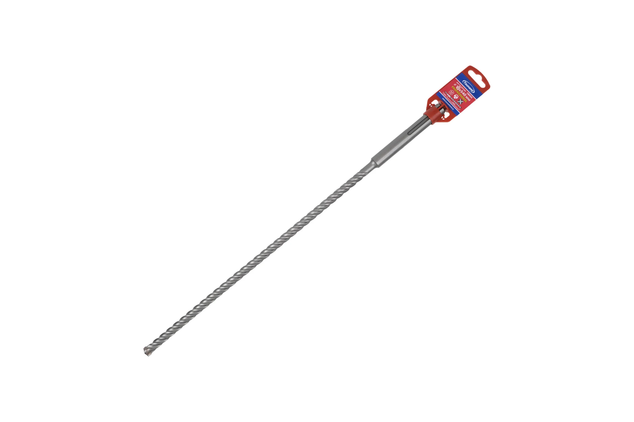 Бур по бетону Tsunami 18х540/400 Cross SDS-MAX PROFESSIONAL T10610400018540
