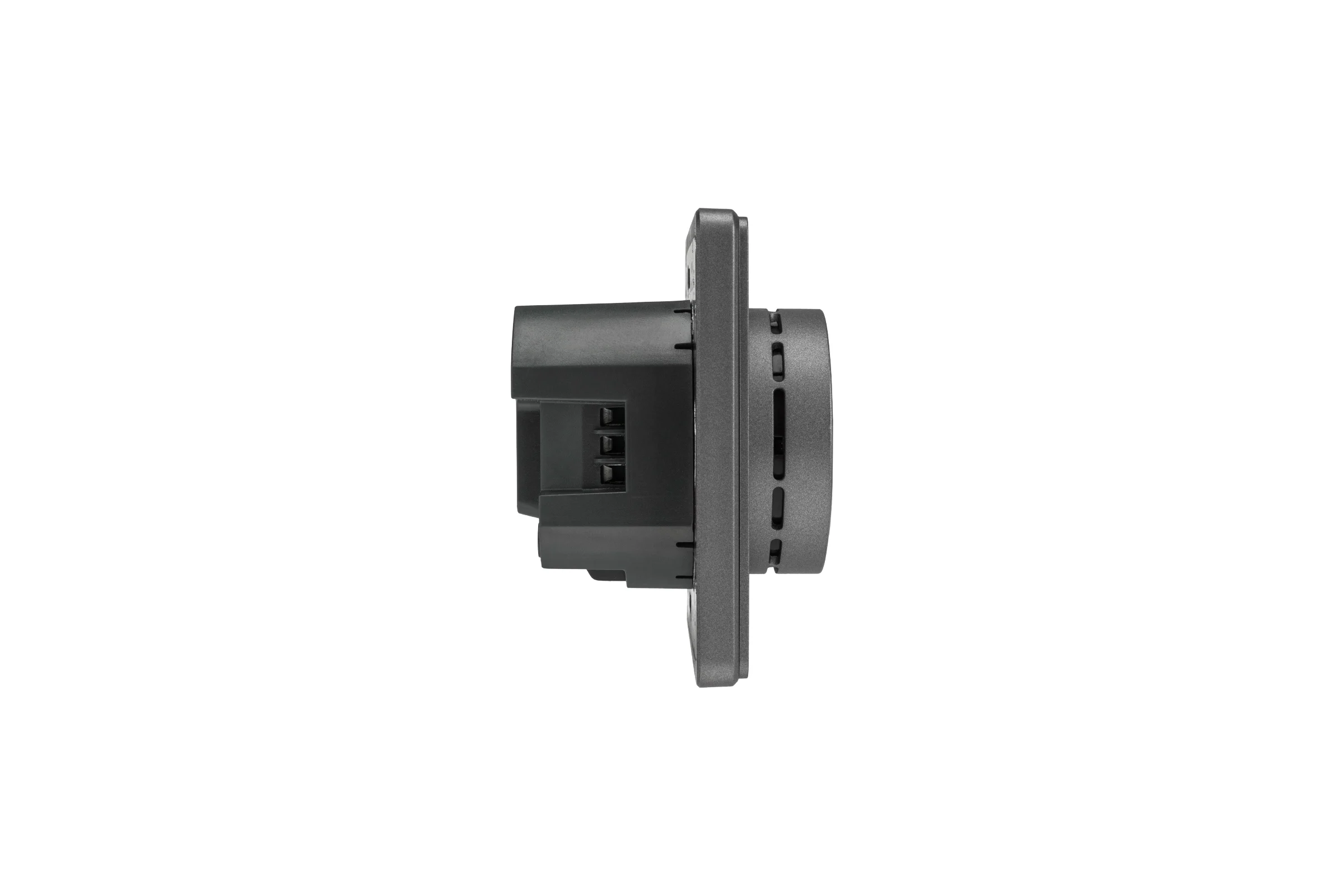 Терморегулятор KRANZ ROUND Wi-Fi с/у титан KR-78-0728-2