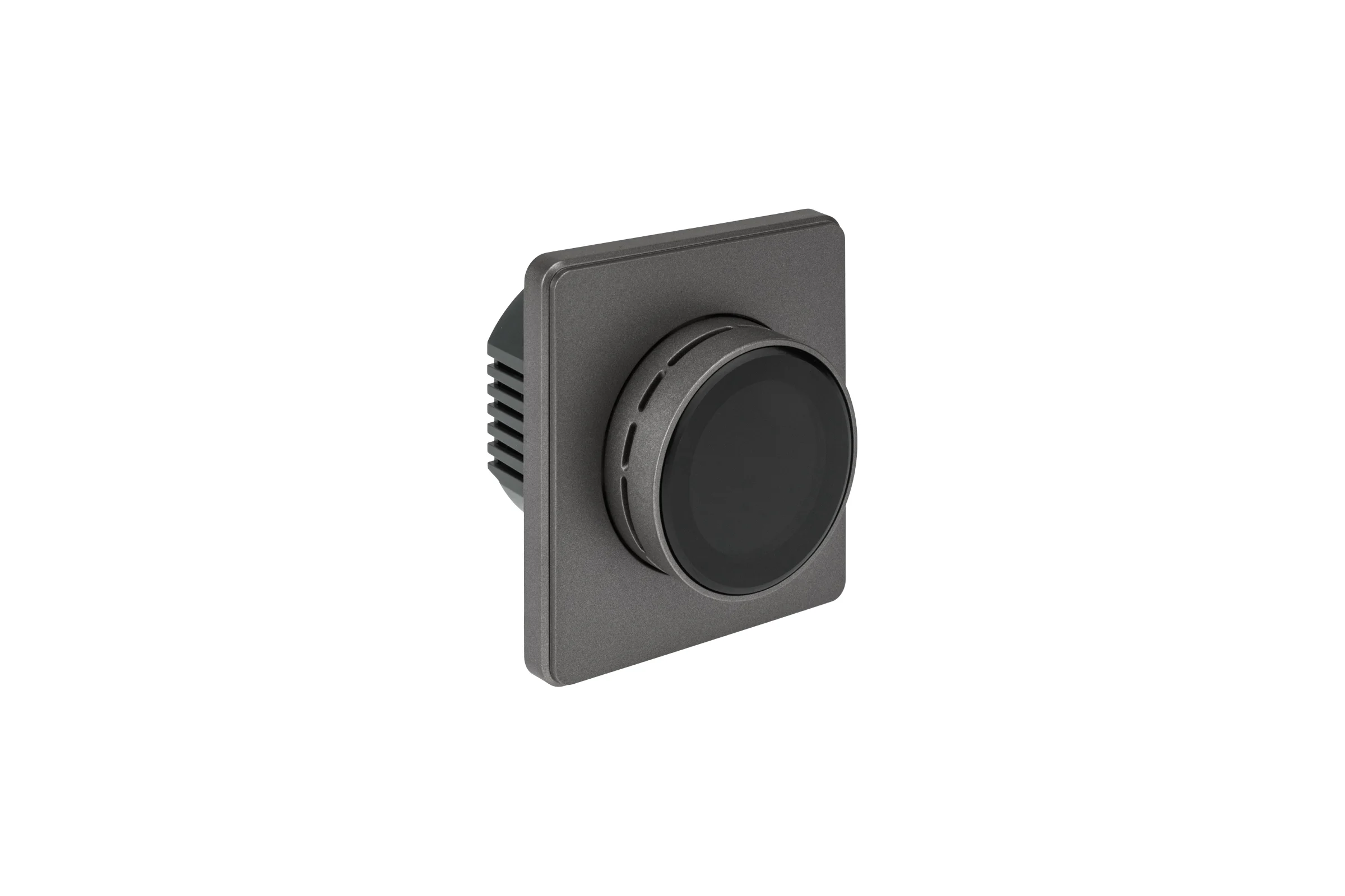Терморегулятор KRANZ ROUND Wi-Fi с/у титан KR-78-0728-2