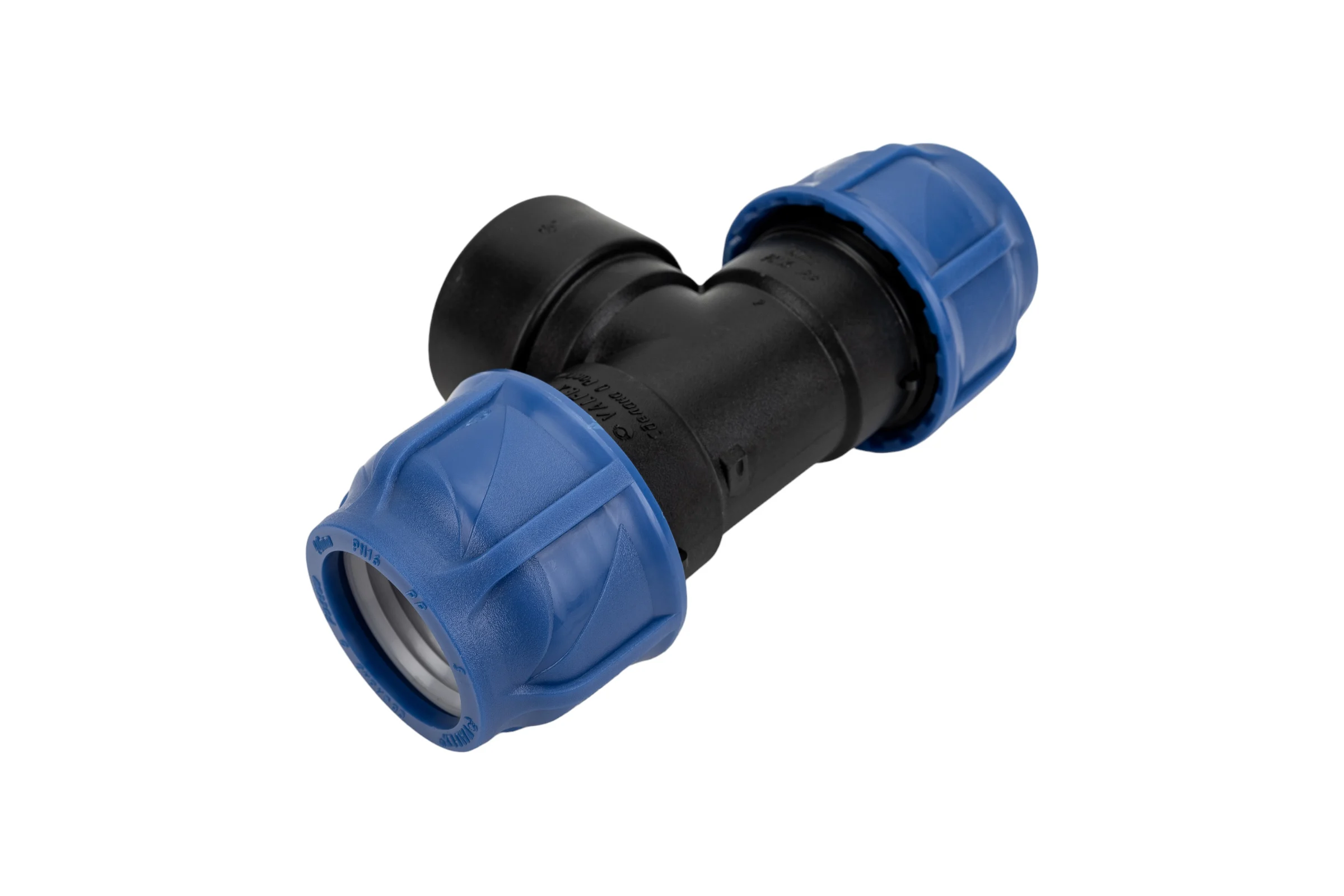 Компрессионный переходной тройник VALFEX ПНД, с внутренней резьбой, 40-1 1/2"-40 1210014011240