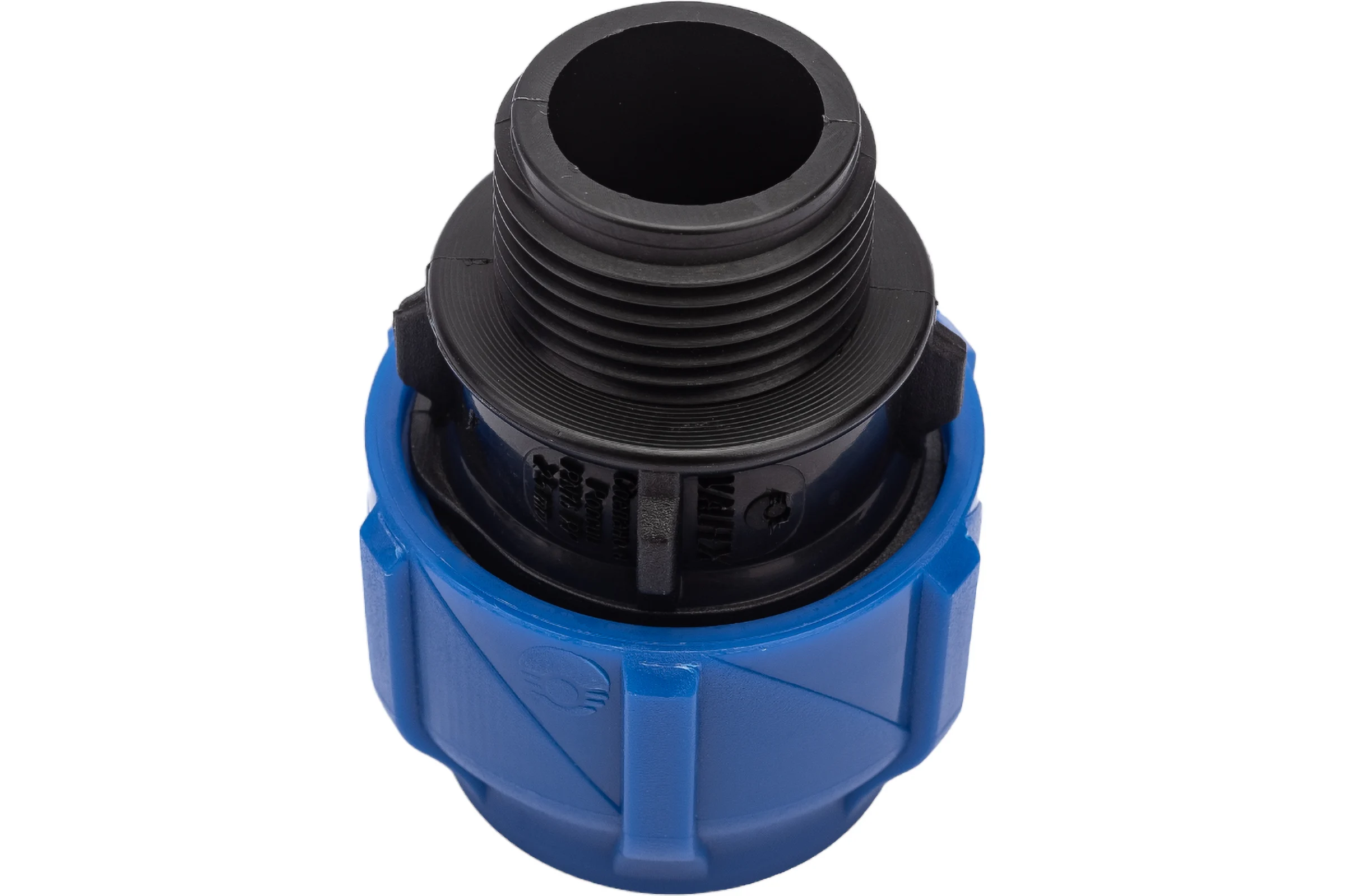 Компрессионная соединительная муфта VALFEX ПНД, с наружной резьбой, 25x3/4" 121001125034