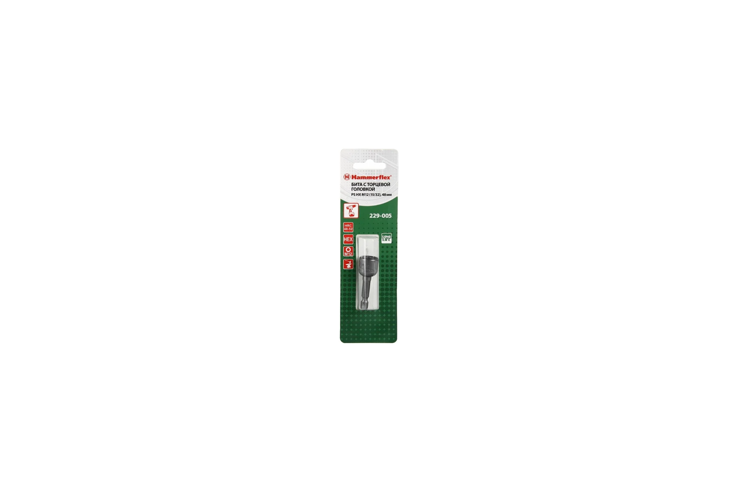 Головка Flex 229-005 PS HX (48 мм; M12 15/32) Hammer 62243