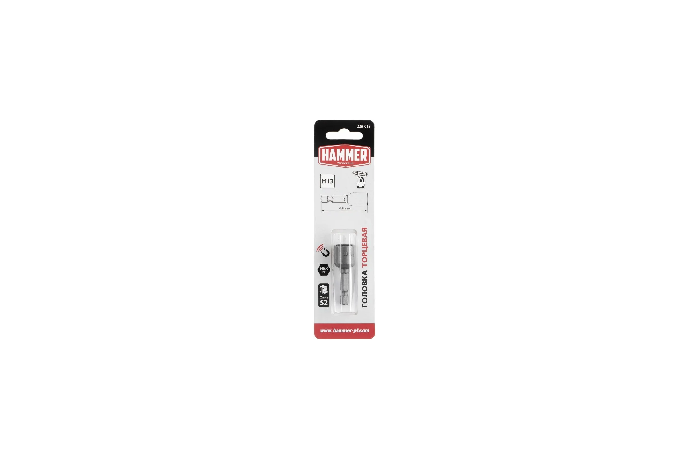 Головка Flex 229-013 PS HX (48 мм; M13) Hammer 705141