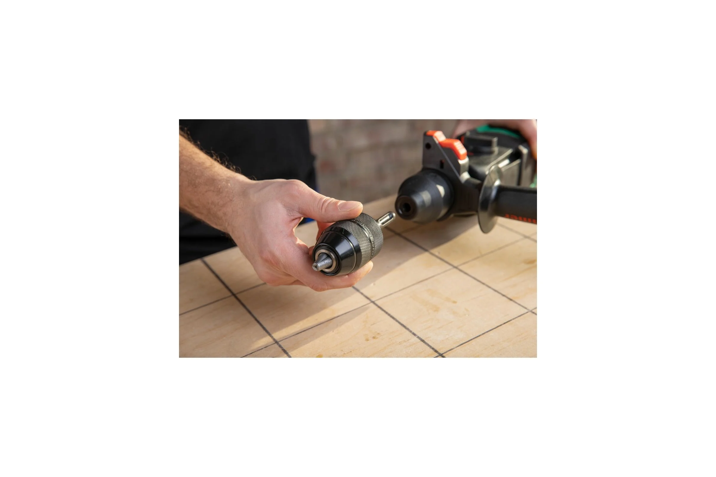 Патрон ключевой Flex 208-103 CH-1 (3.8''-24UNF; 1.5-13 мм; переходник SDS-plus) Hammer 33681