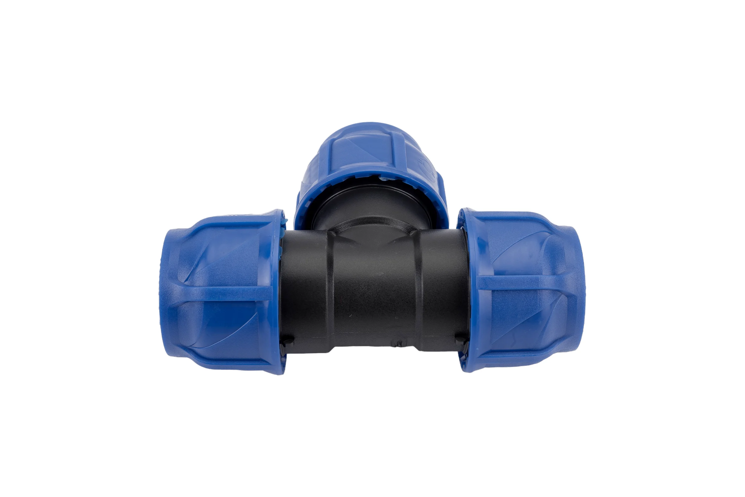 Компрессионный тройник VALFEX ПНД, 40-40-40 1210012404040