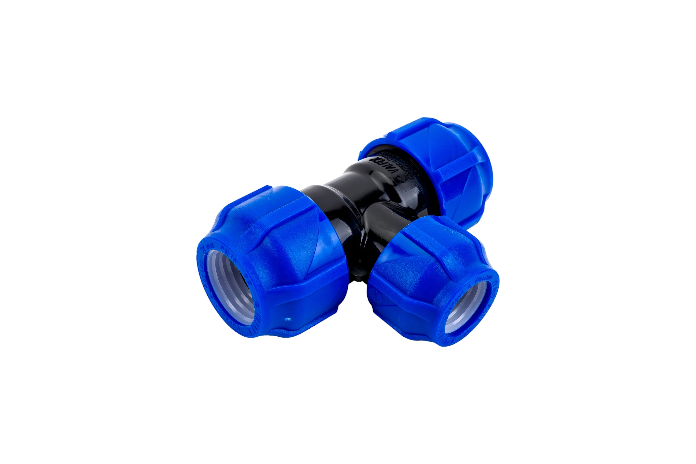 Компрессионный переходной тройник VALFEX ПНД, 32-25-32 1210012322532