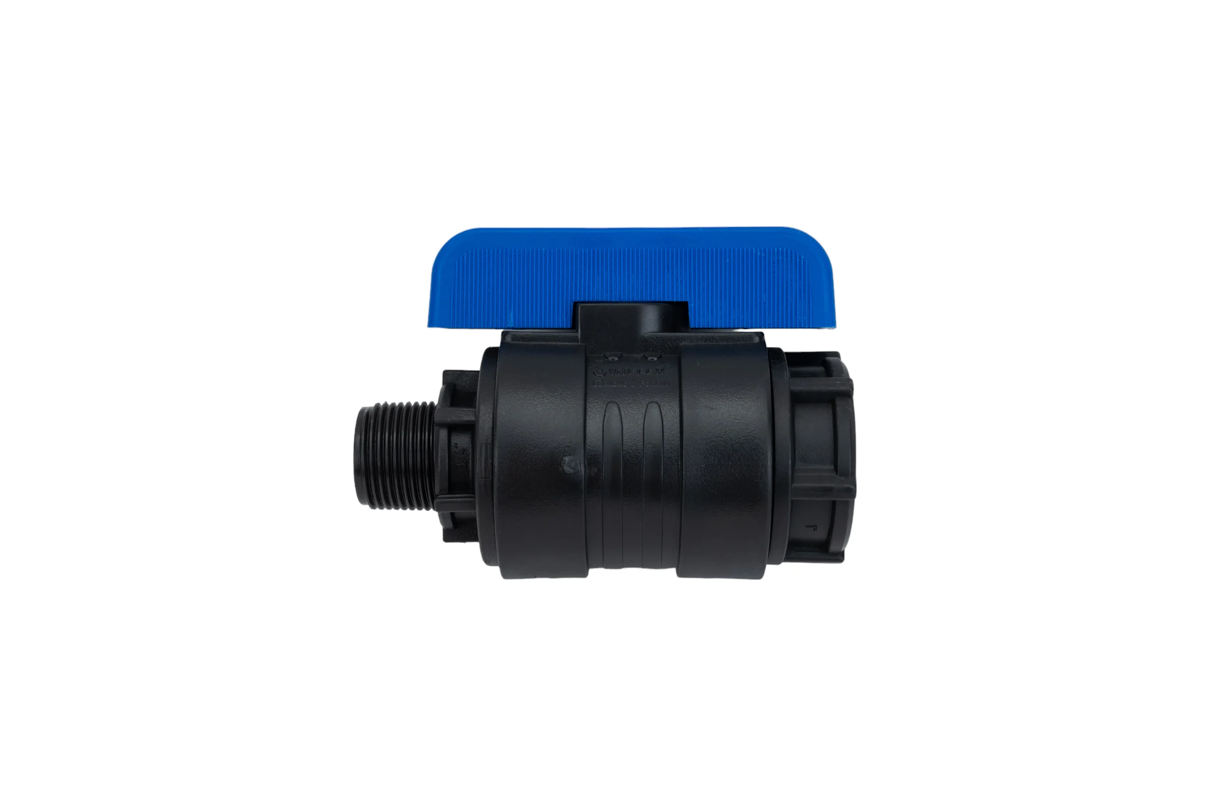 Компрессионный шаровой кран VALFEX ПНД НР/ВН резьба разборный 3/4"- 1"Ду20 1210020034100