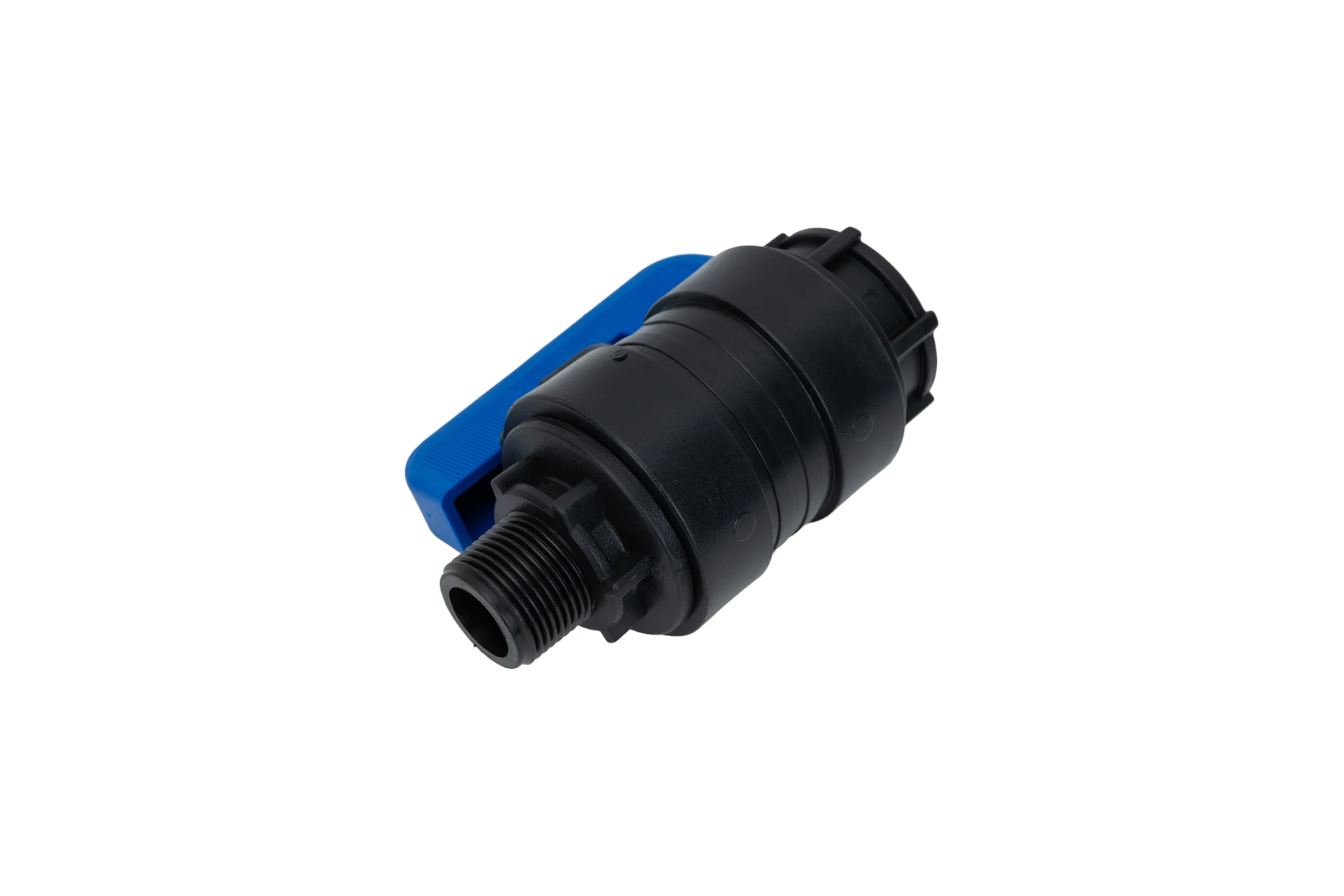 Компрессионный шаровой кран VALFEX ПНД НР/ВН резьба разборный 3/4"- 1"Ду20 1210020034100