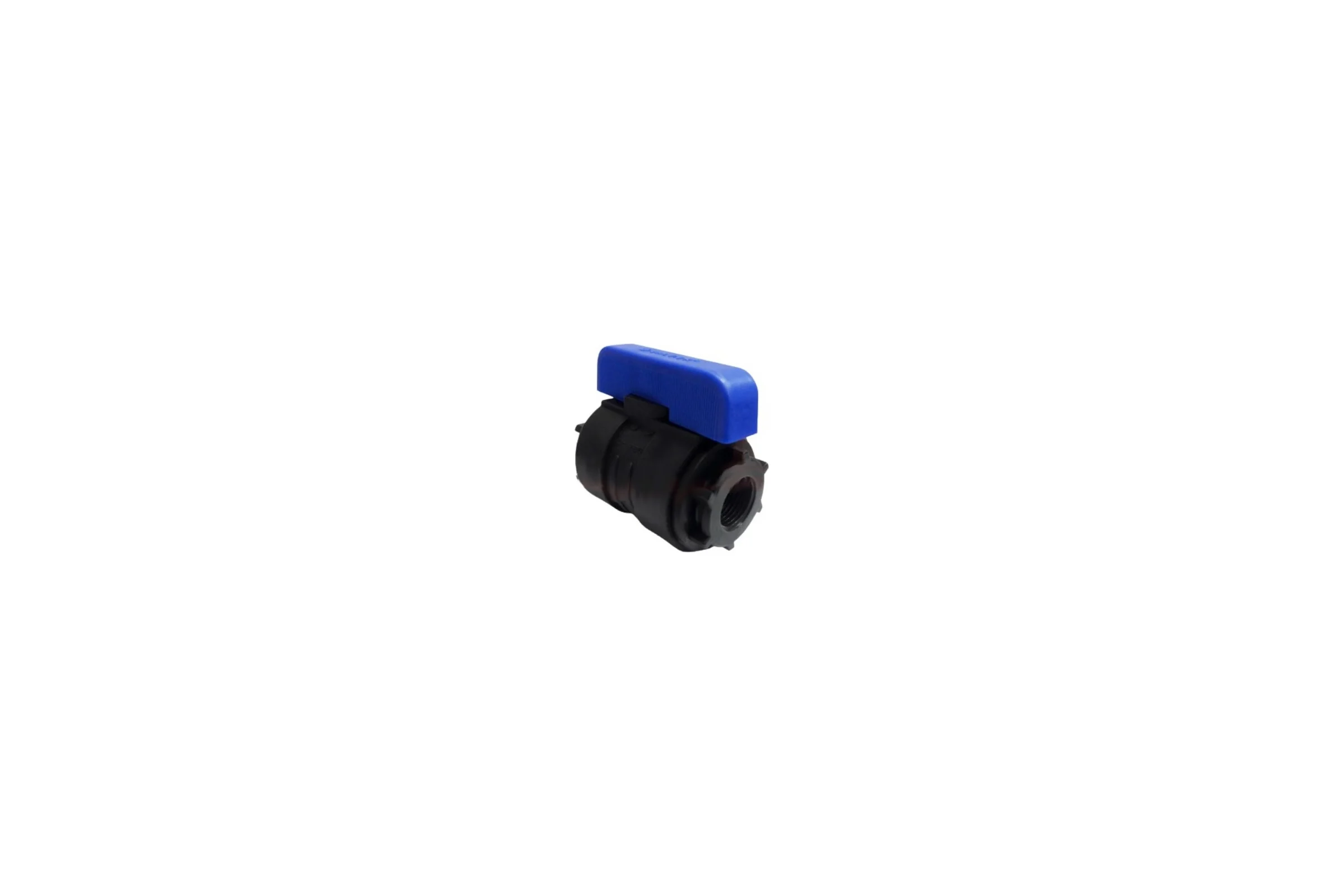 Компрессионный шаровой кран VALFEX ПНД ВН/ВН резьба разборный 1/2"-1/2"Ду16 1210011012012